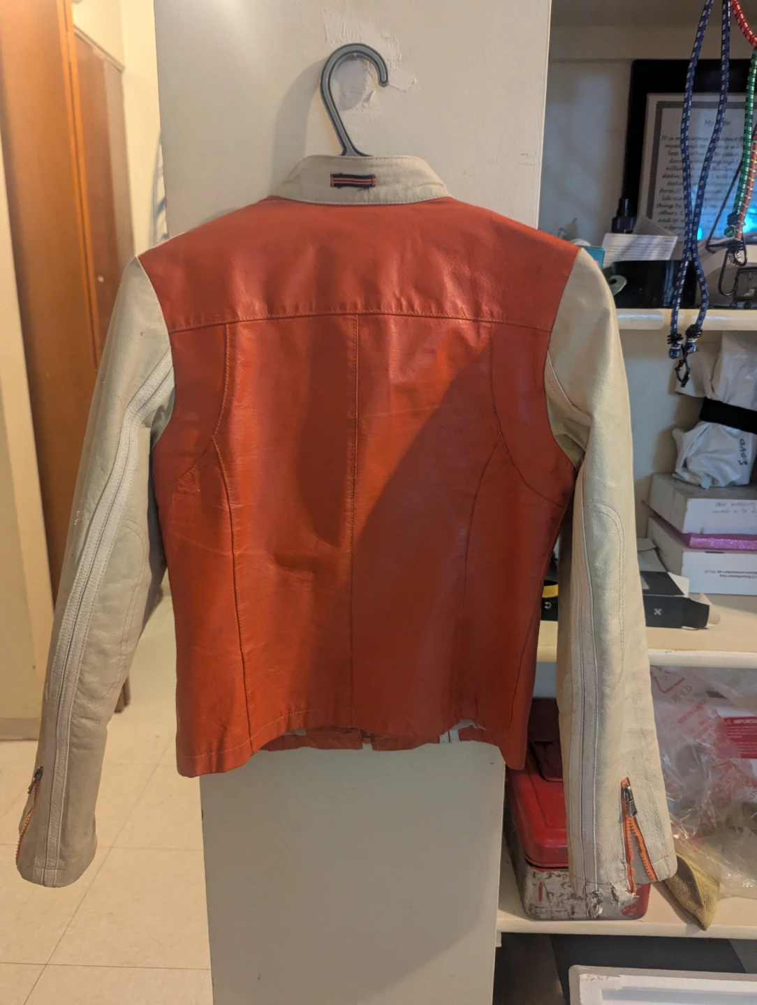 That's It Orange and Beige Jacket - photo 2