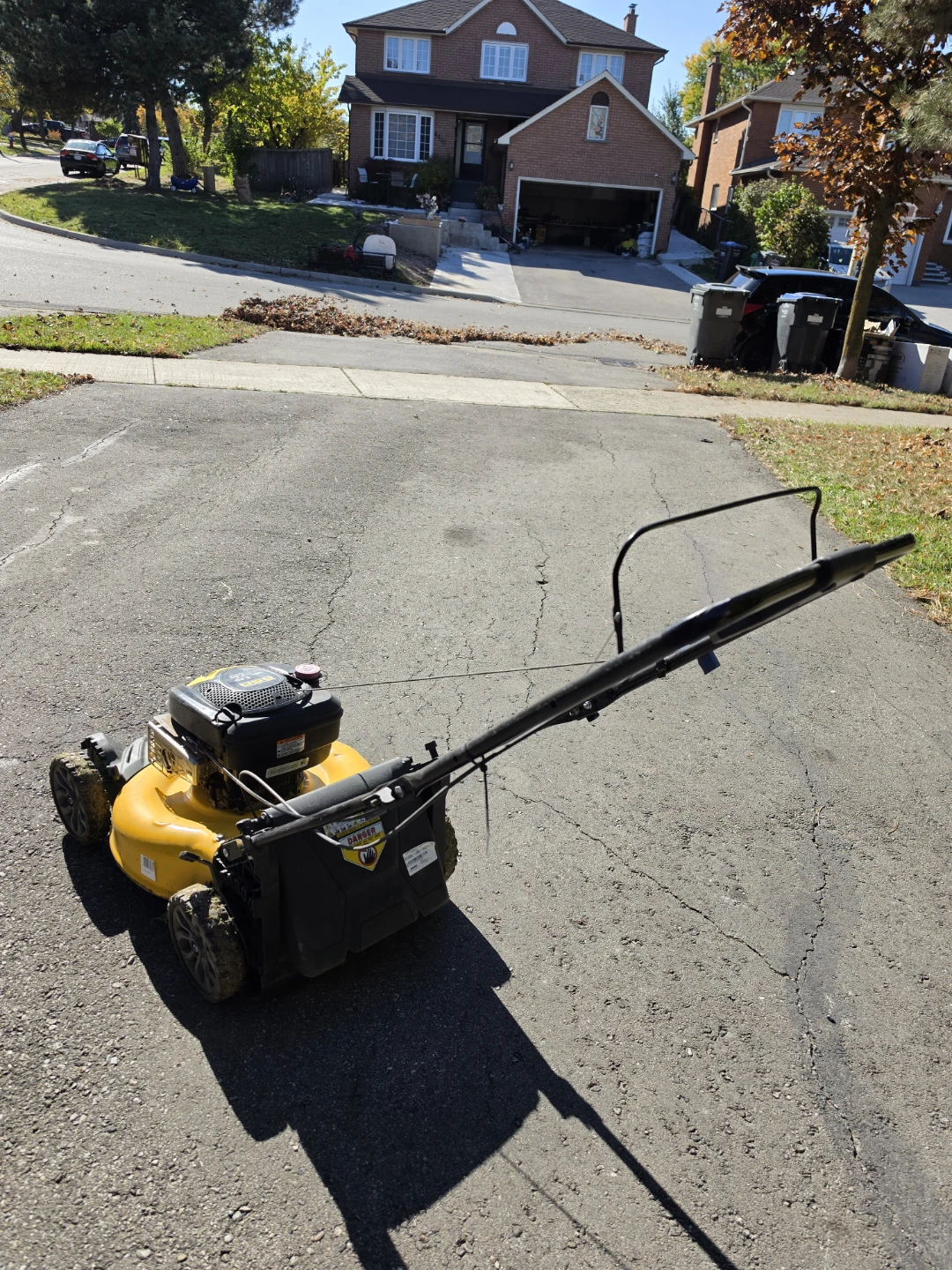 DeWalt RWD Lawn Mower with 190cc Briggs & Stratton Engine