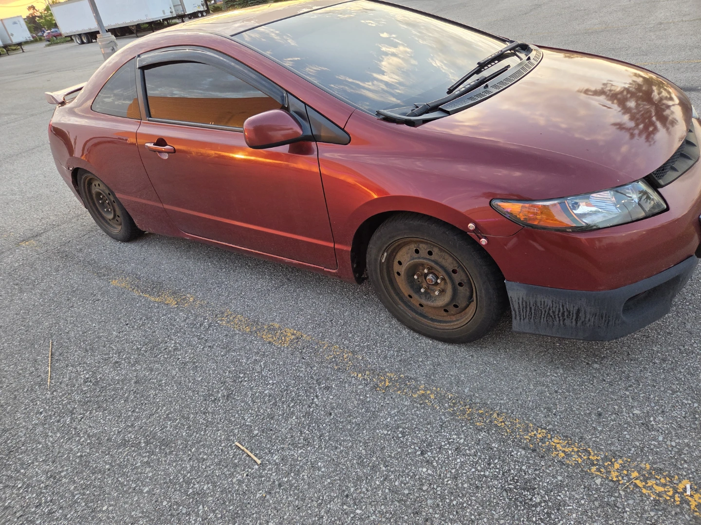 2006 Honda Civic Si Habanero Red - photo 2