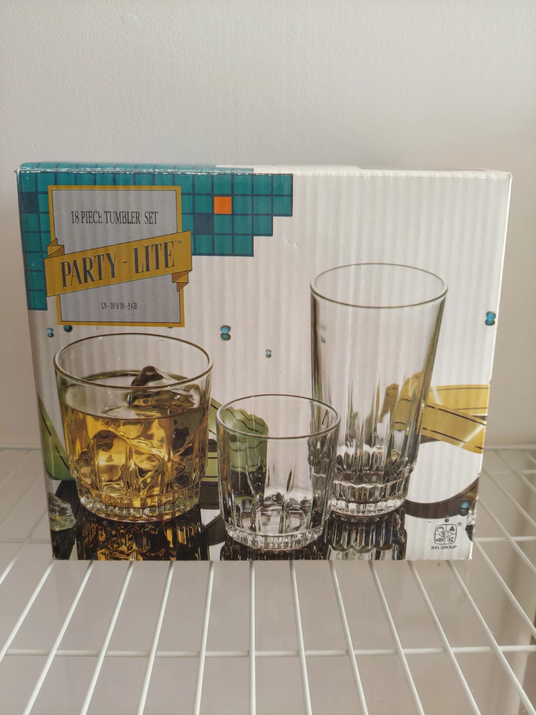 Party-Lite 18 Piece Tumbler Set