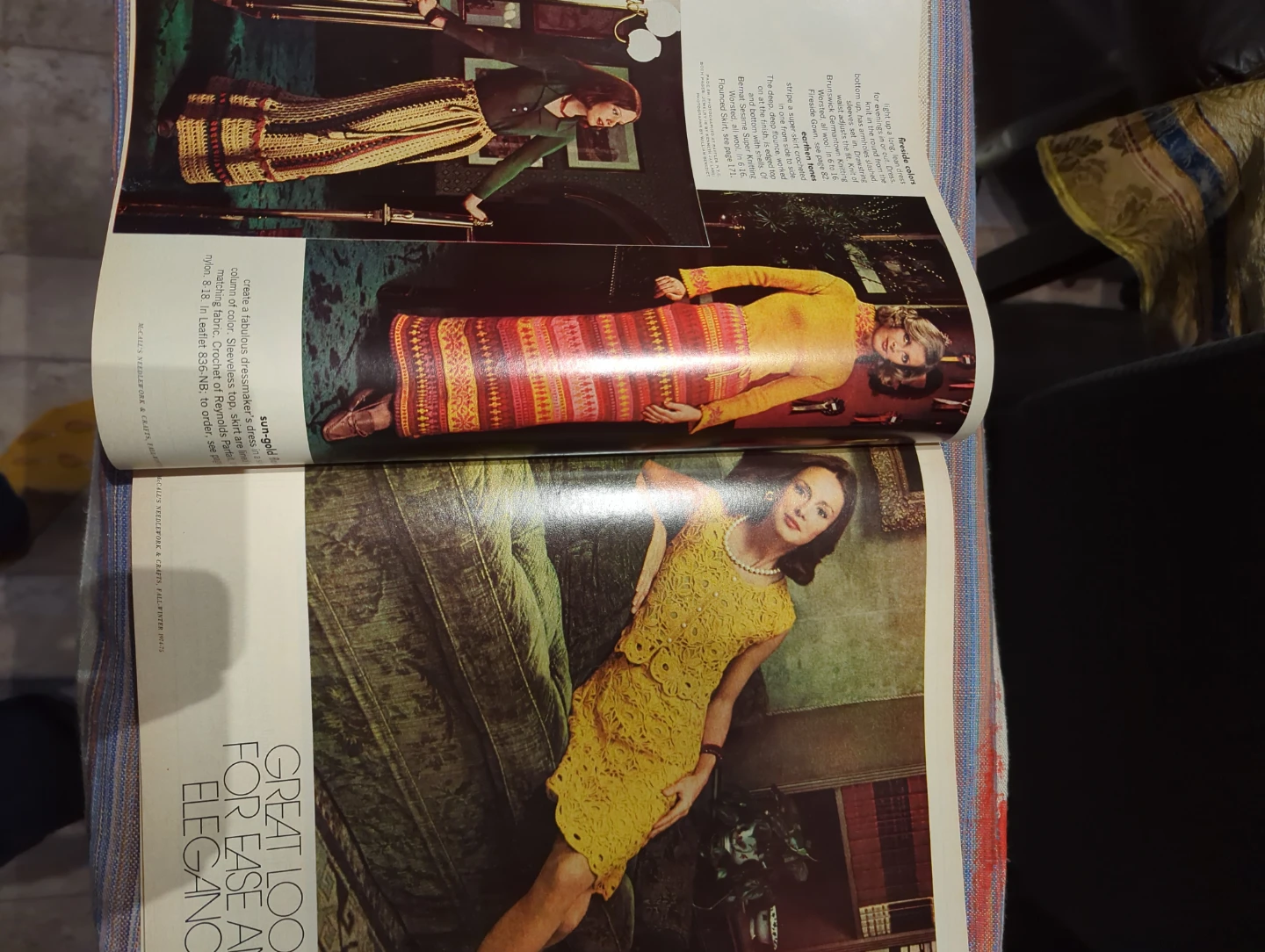 2 Vintage McCall's Needlework & Crafts Magazines - photo 3