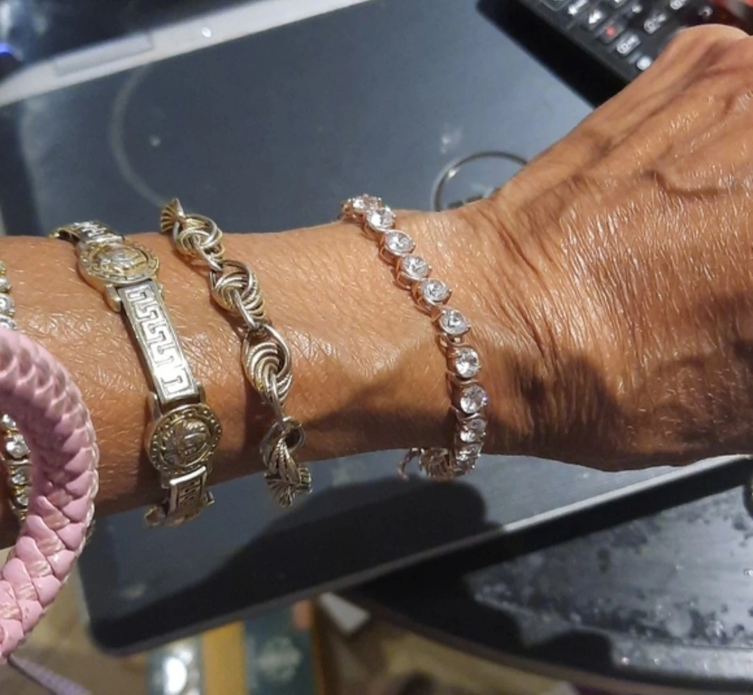 14K Rose Gold over Sterling Silver CZ Tennis Bracelet & 🎁 - photo 4