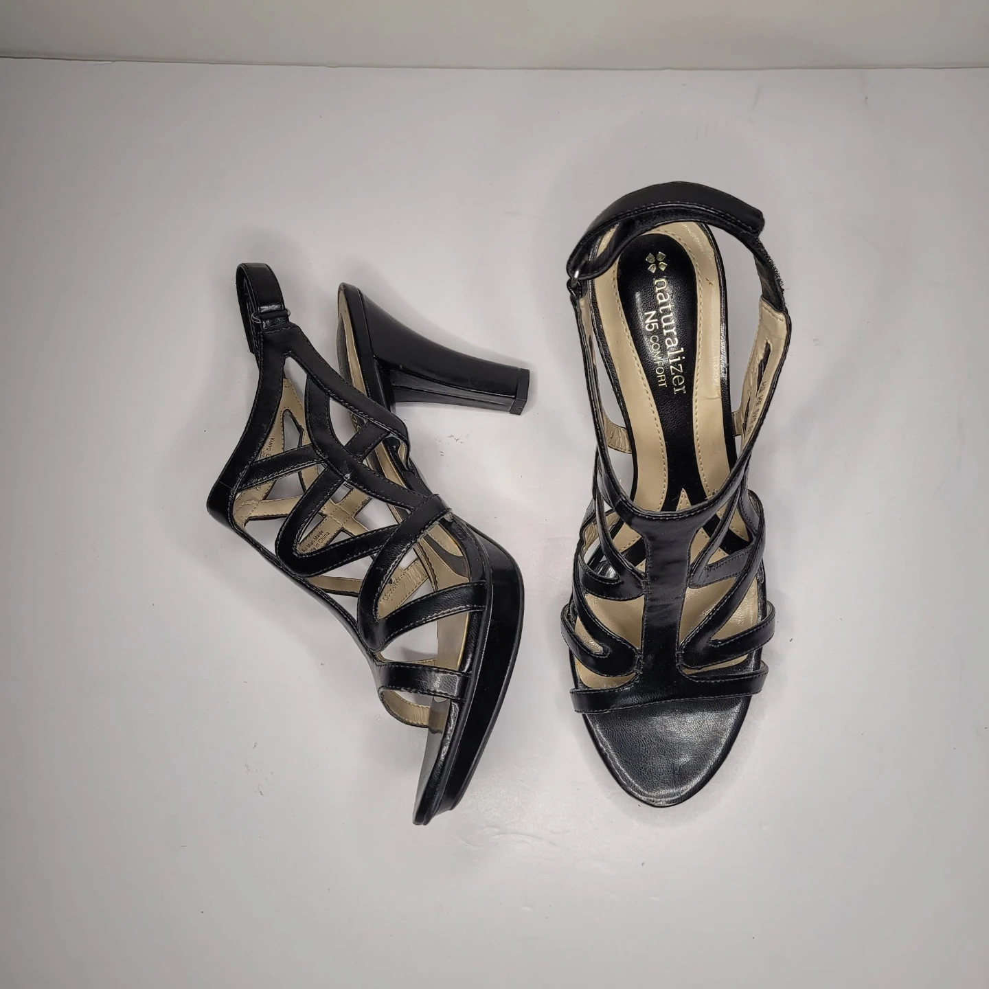 Naturalizer Danya Black Heeled Sandals - photo 3