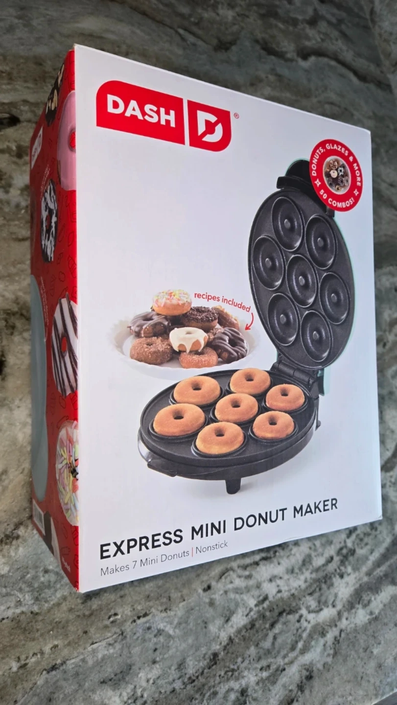 NEW Dash Express Mini Donut Maker