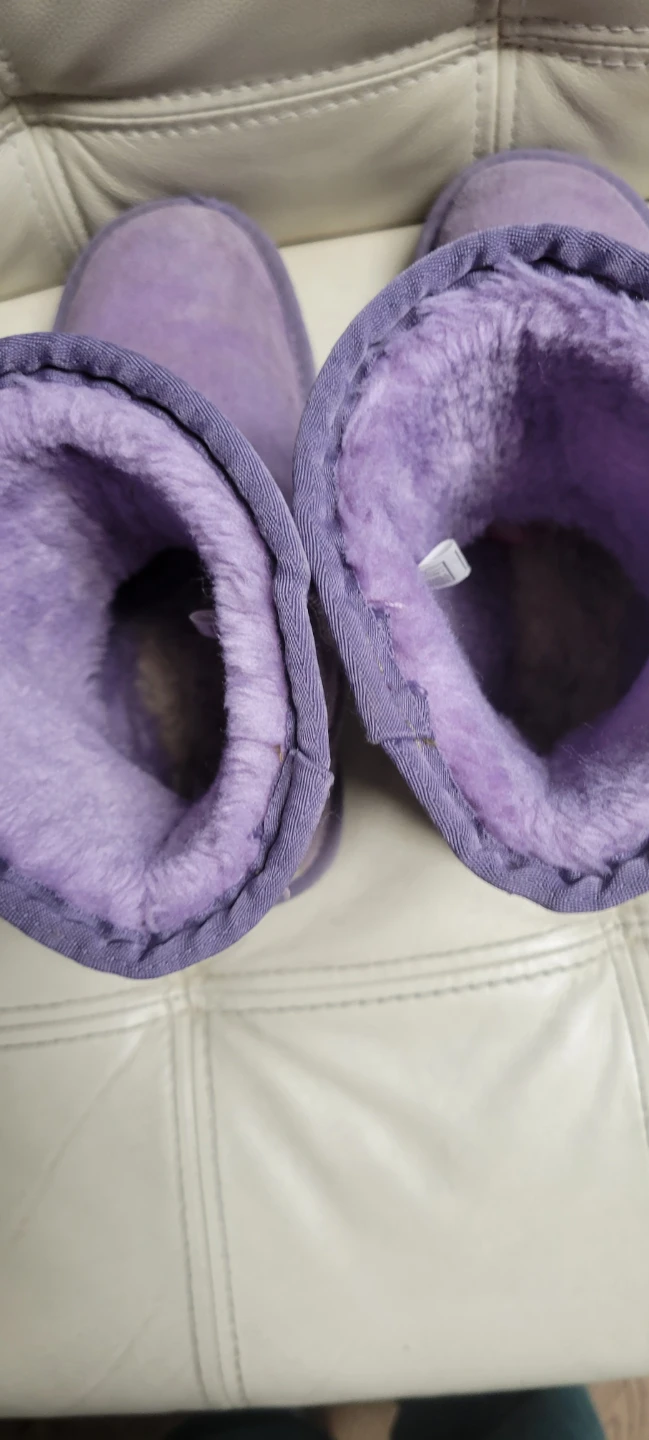 UGG classic suede boots - Purple womens sz 6 - photo 2