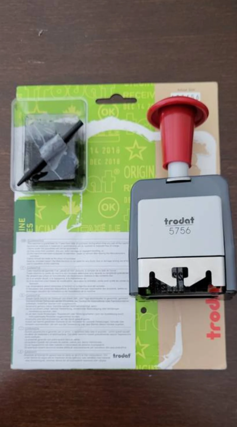 Trodat 5756 Self-Inking Numbering Machine