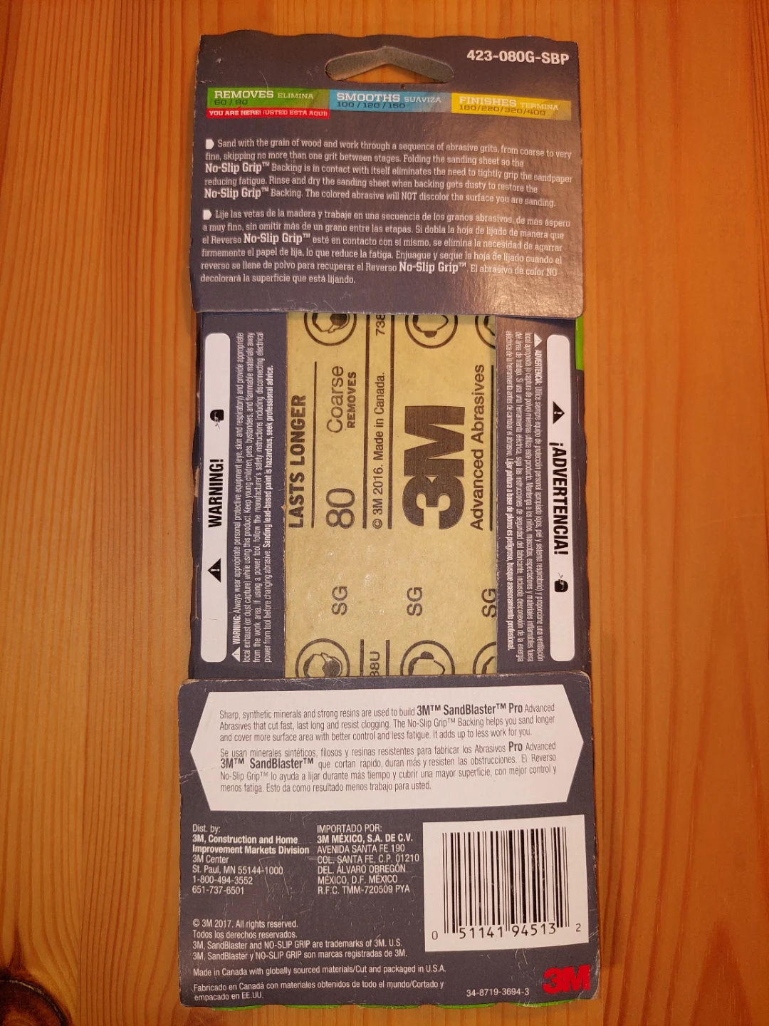 Sealed 80 Grit Sand Paper Sheets - photo 2