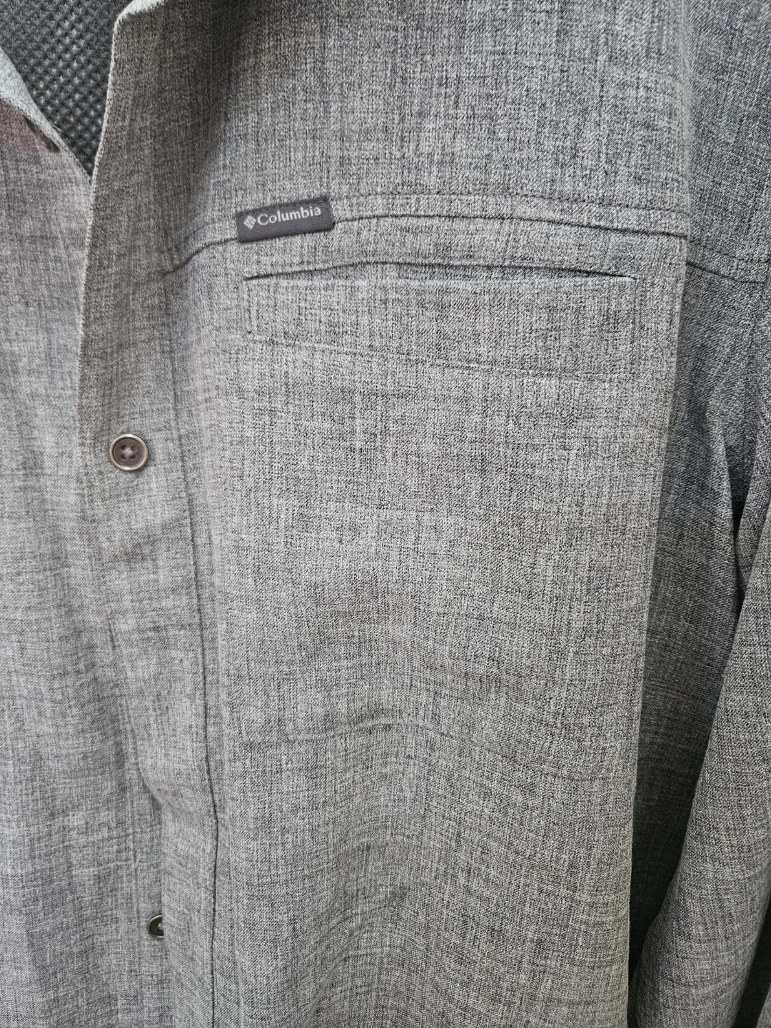 Columbia Long Sleeve Button-Down Shirt Grey - photo 2