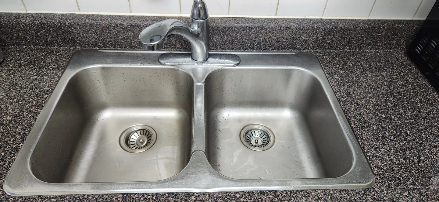 Double Basin Stainless Steel Kitchen Sink - photo 3