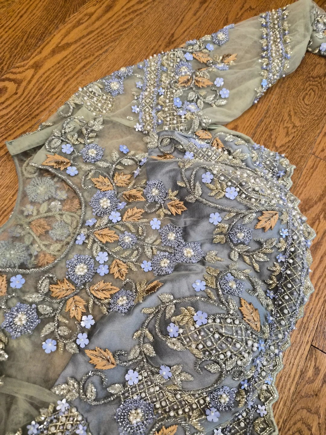 Embellished Lehenga Choli Set - photo 2