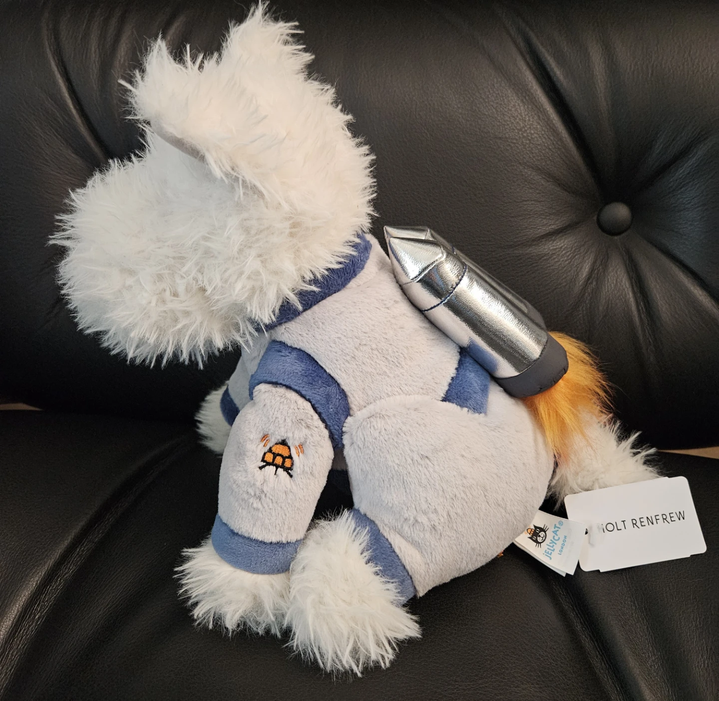 Brand New Jellycat Munro Scottie Dog Space Outfit - photo 2