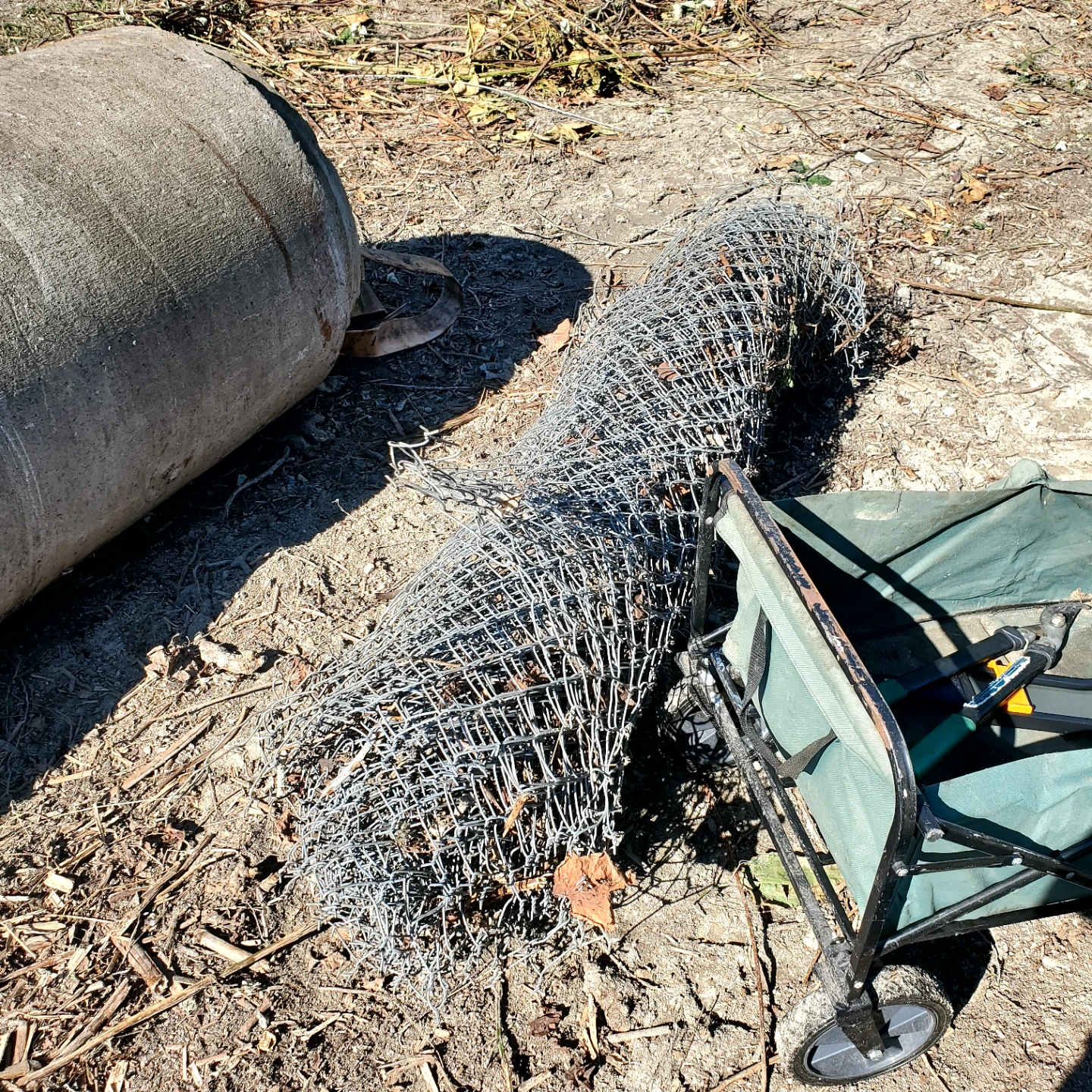 Rolled Chain Link Fence