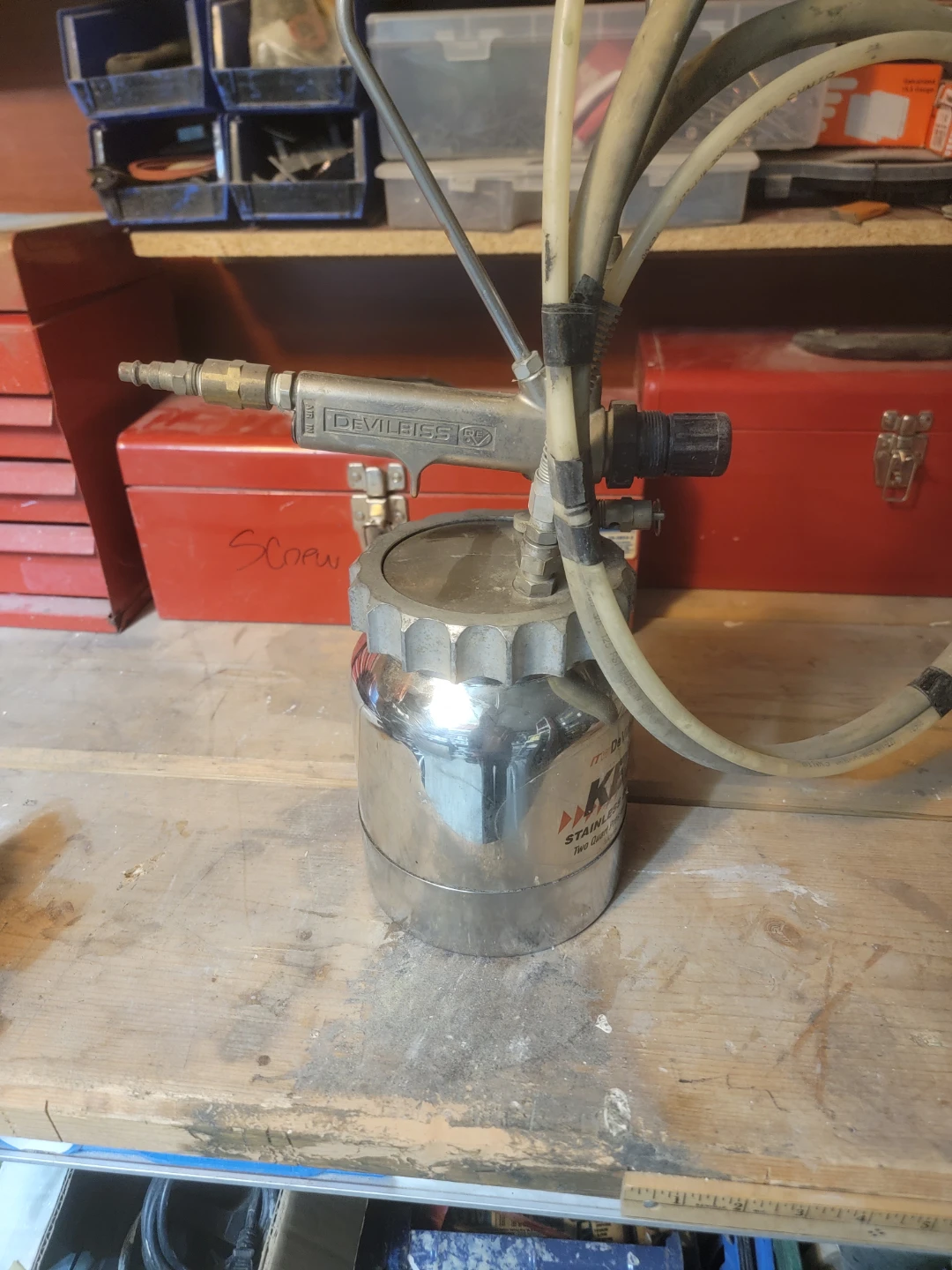DeVilbiss Compact Spray Gun and KBII Pressure Cup - photo 4