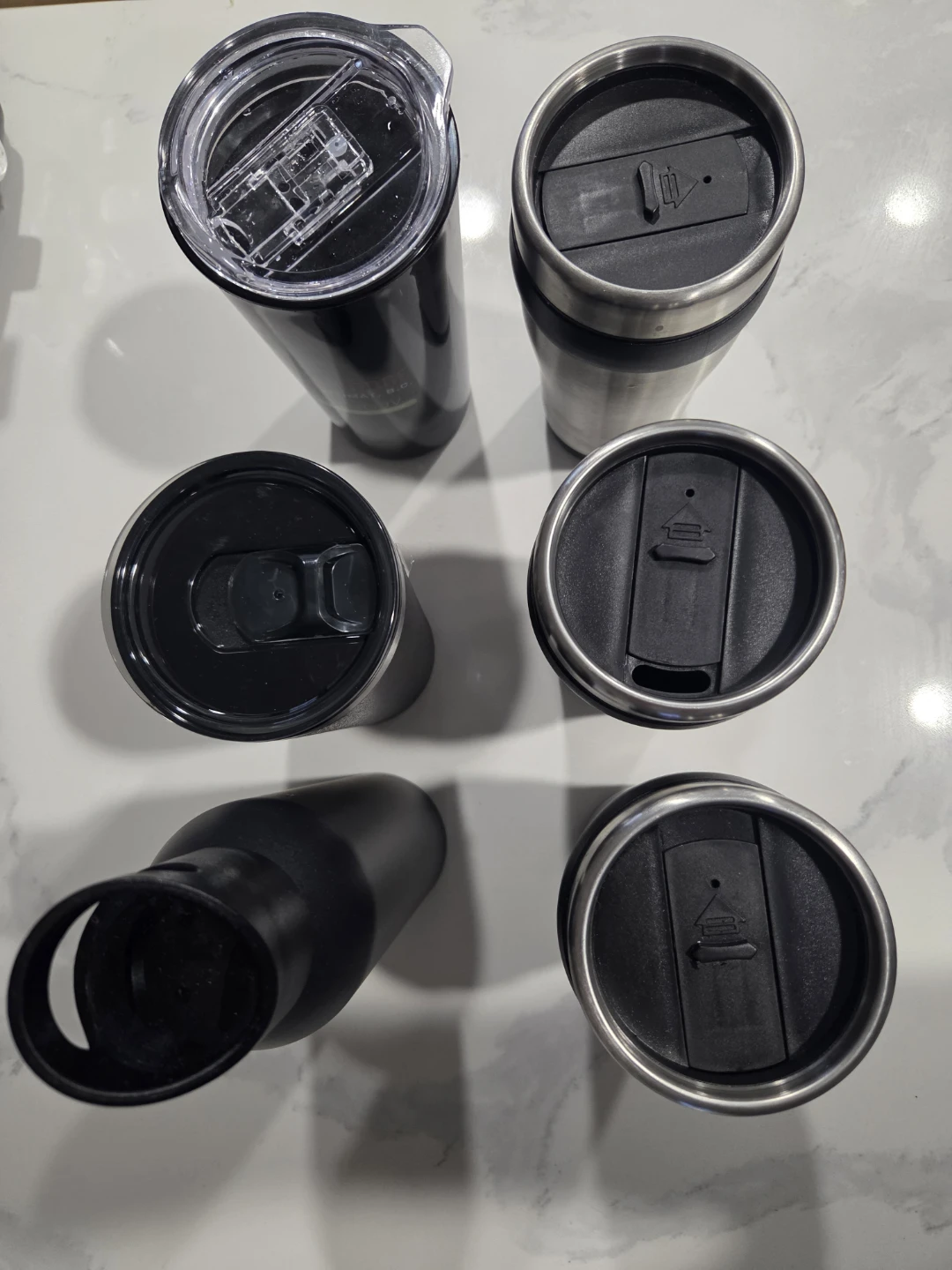 Set of 7 assorted travel mugs and water bottles - photo 2