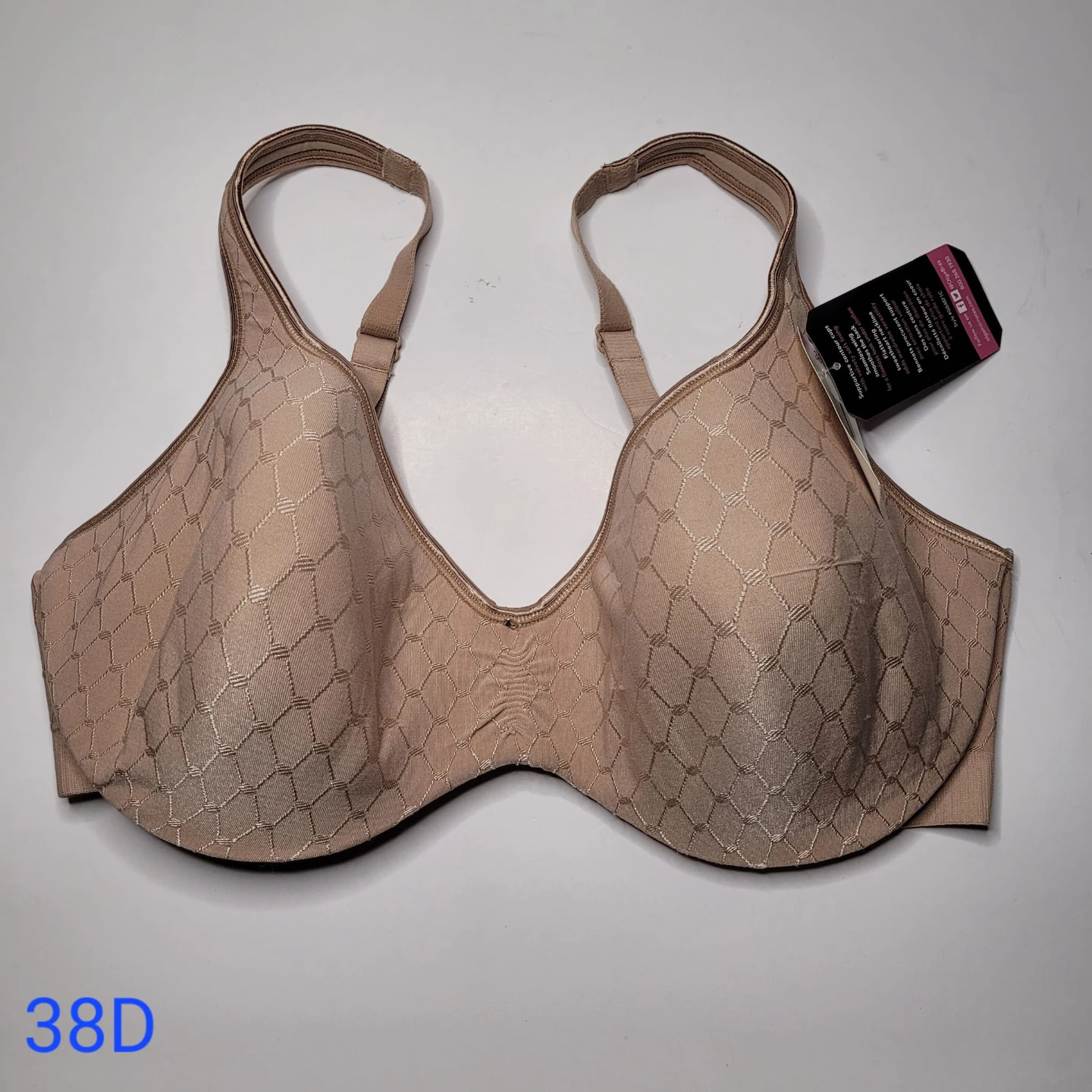 Olga No Compromise Contour Underwire Bra 38D