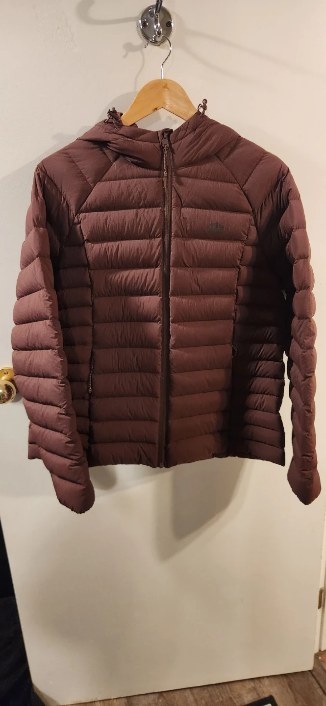 Roots Women's Down Packable Jacket Hazelnut Brown