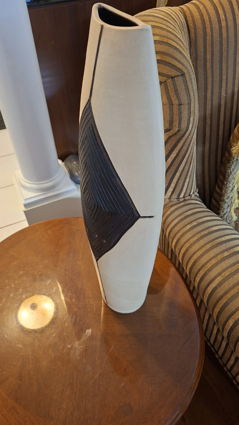 Tall Ceramic Decorative Floor Vase - photo 3