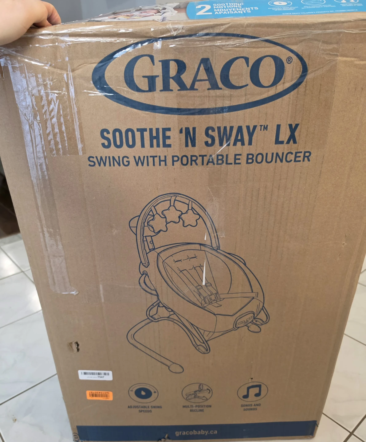 Graco Soothe 'n Sway LX Swing with Portable Bouncer