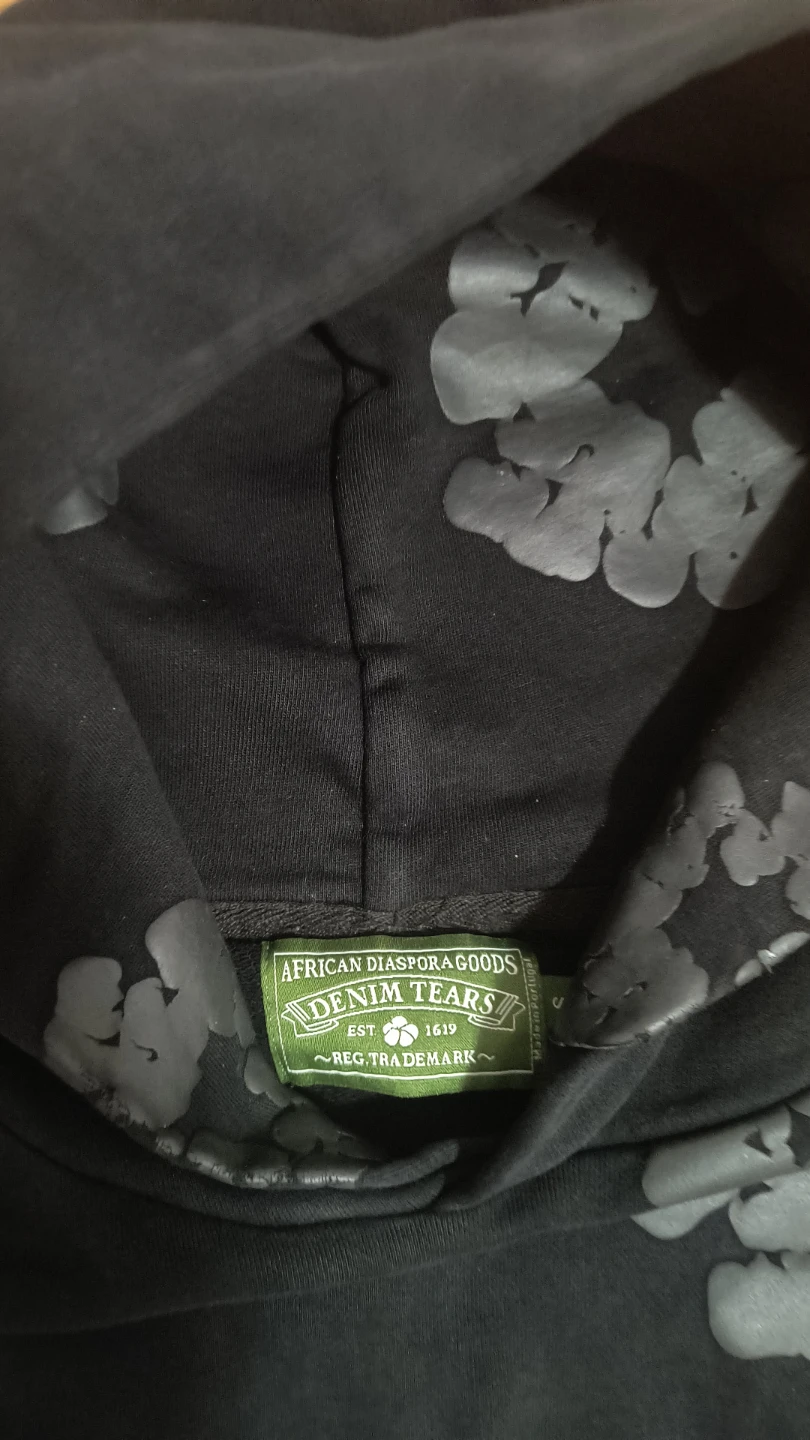 Denim Tears Cotton Wreath Hoodie - photo 2