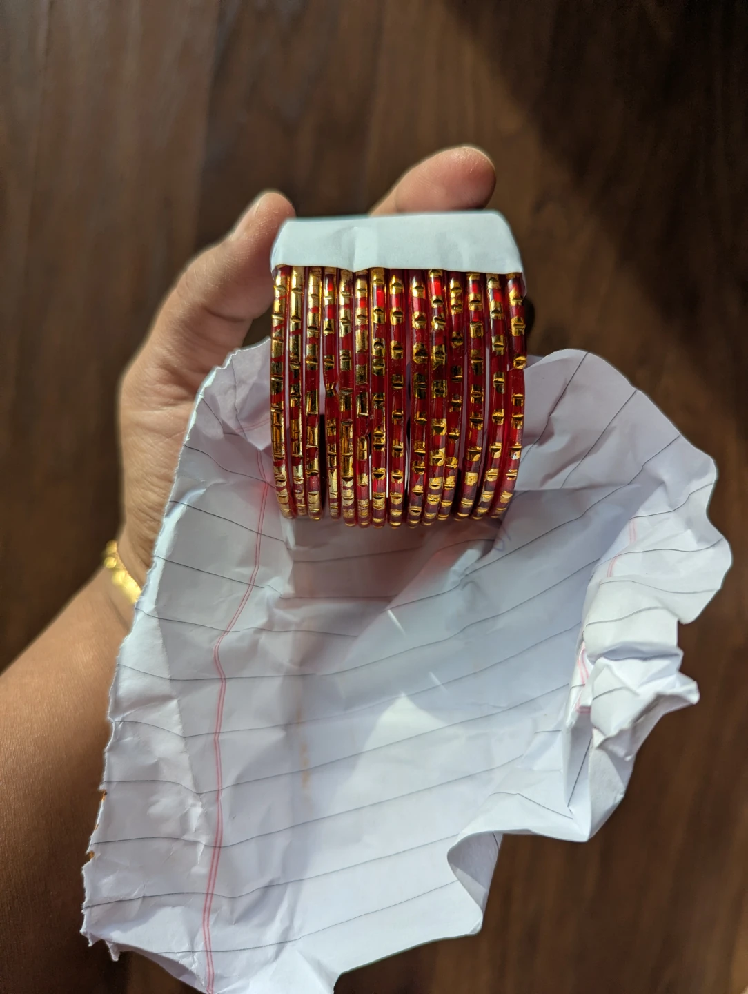 Assorted Set of Glass Bangles - photo 3
