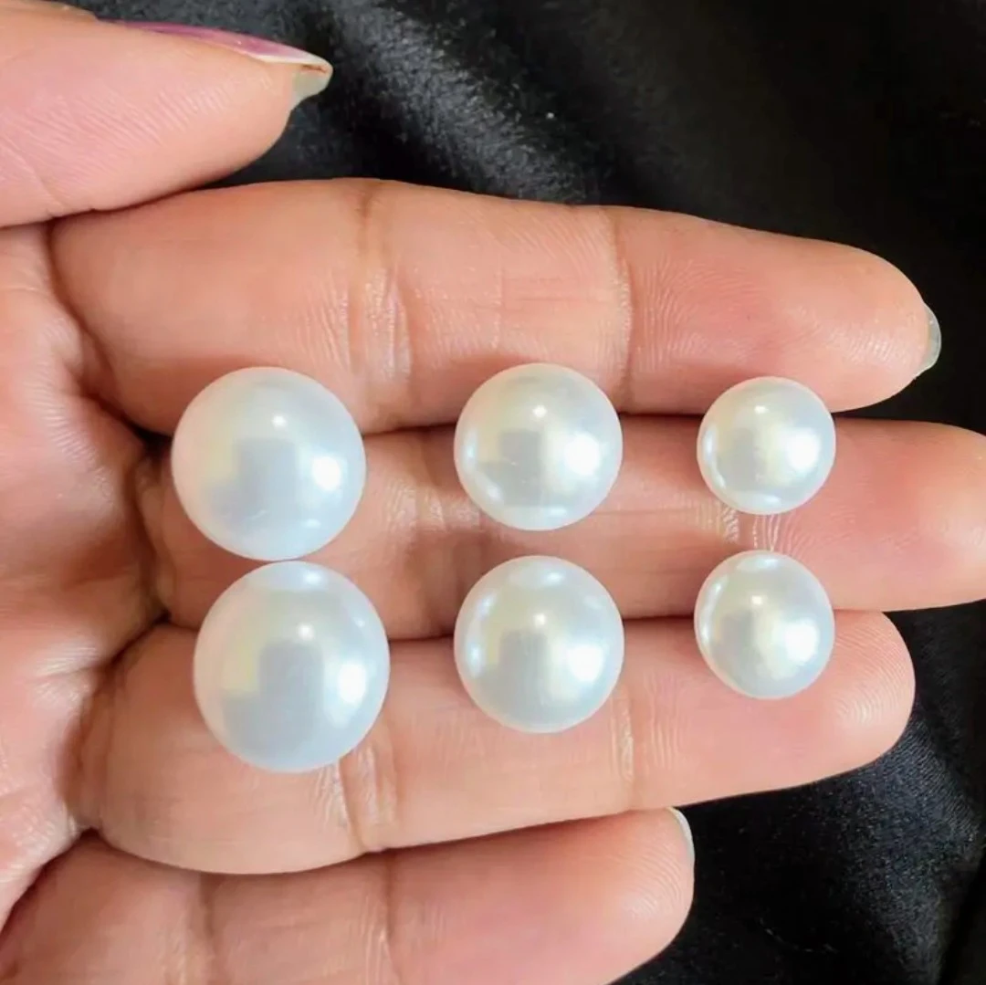 Set of 6 Eye-catching Semi-round Earring