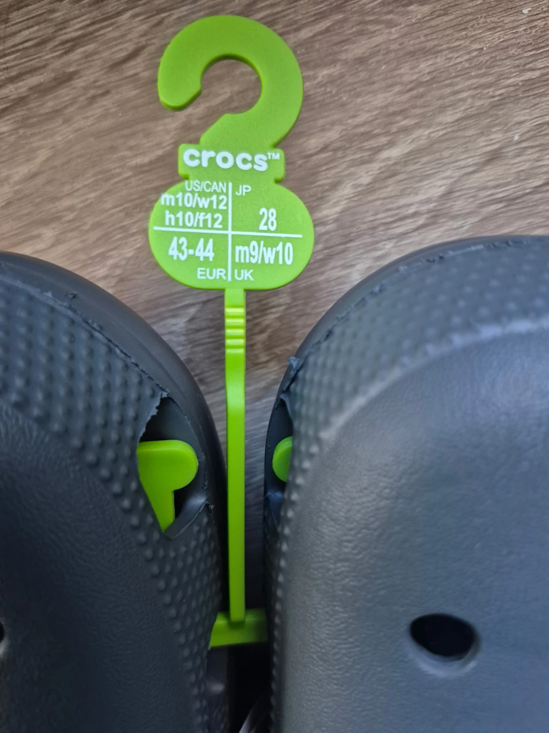 Brand New Crocs Classic Slate Grey size Men's 10 / Women's 12 - photo 2