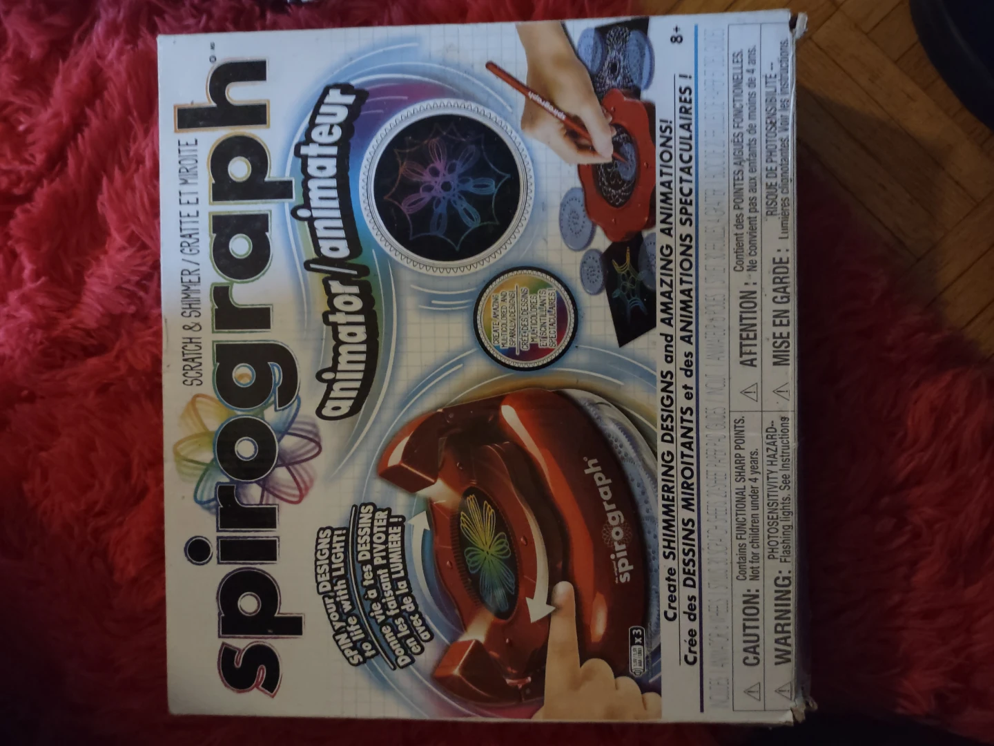 Spirograph Animator Scratch & Shimmer Set