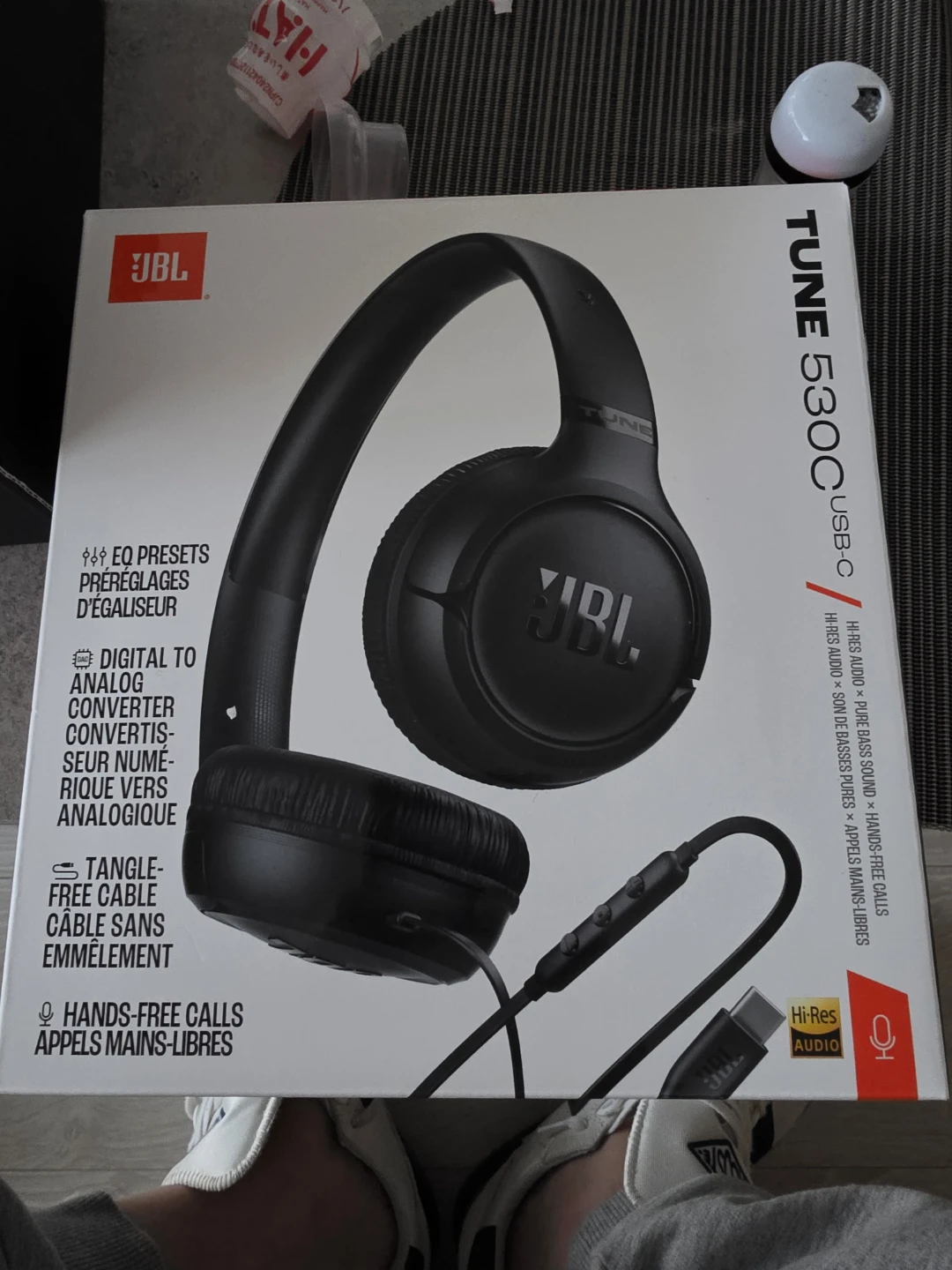 JBL Tune 530C USB-C Wired Headphones