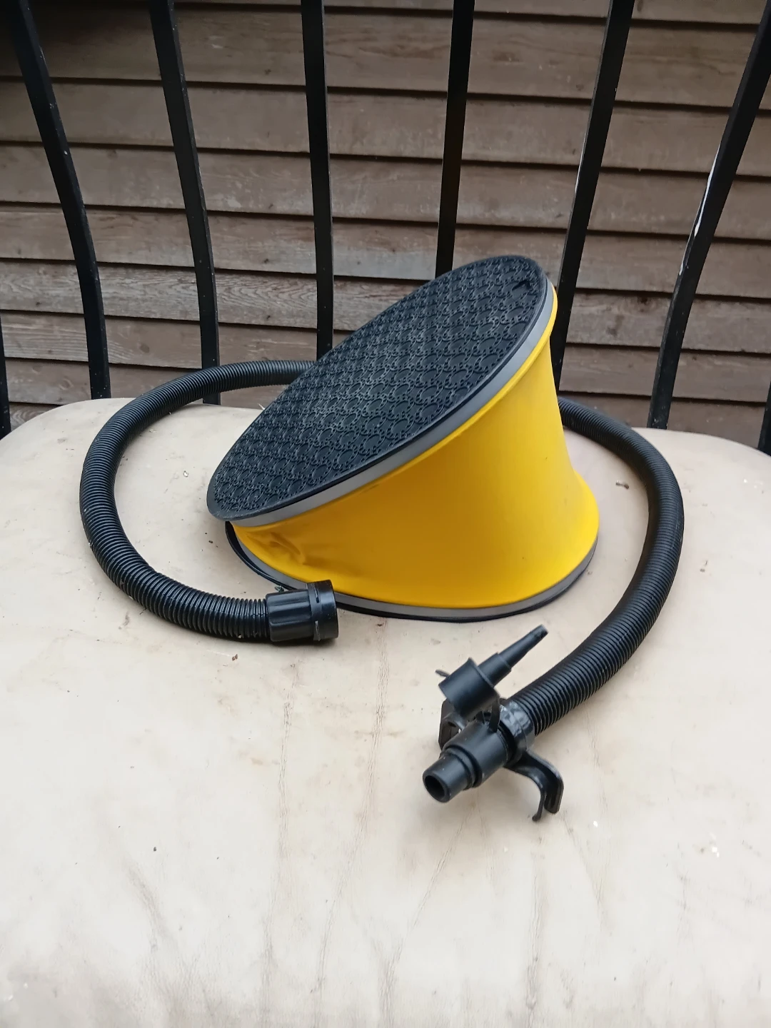 Yellow Foot Air Pump