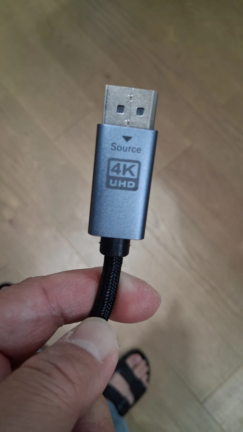 DP to HDMI cable 4K, unidirectional - photo 3