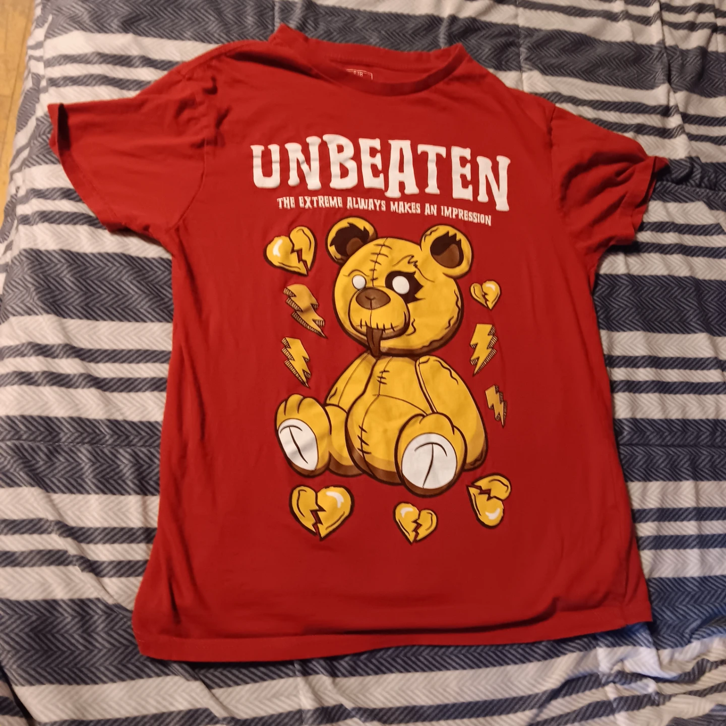 Red Unbeaten Graphic T-Shirt