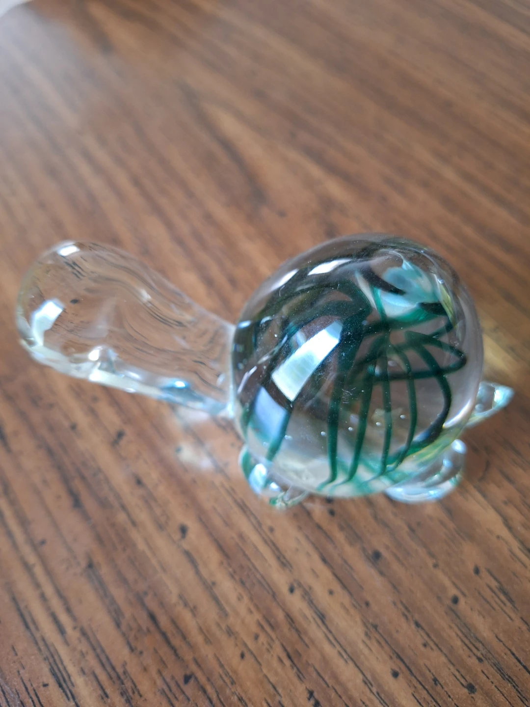 Glass Turtle Figurine