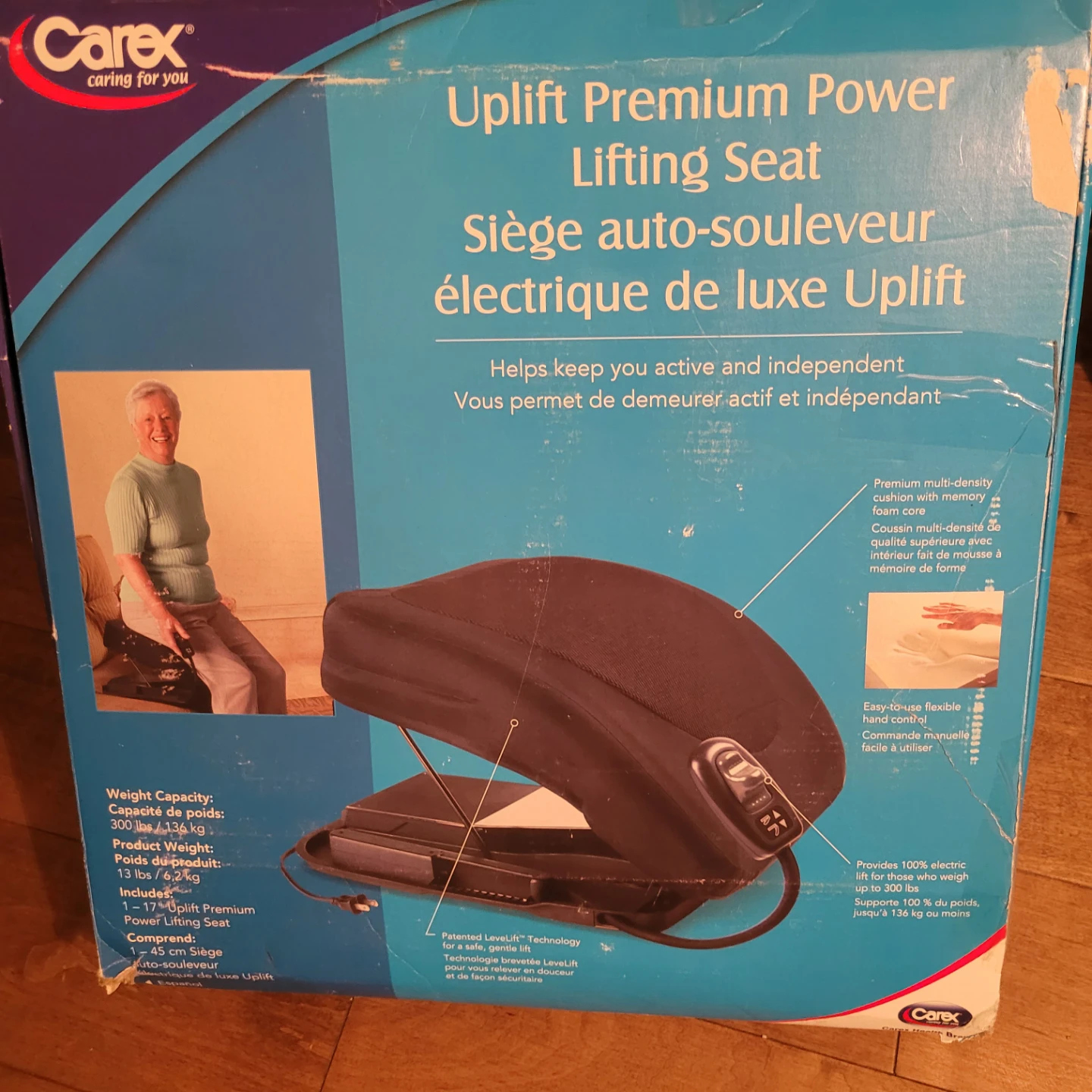 Carex Uplift Premium Power Lifting Seat