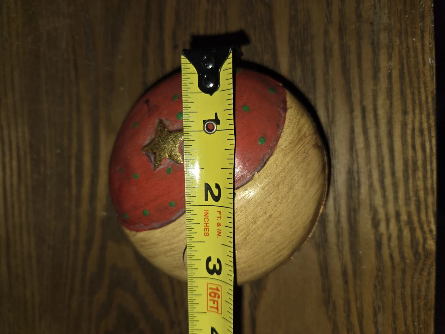 Decorative Hand-Painted Wooden Trinket Box - photo 5