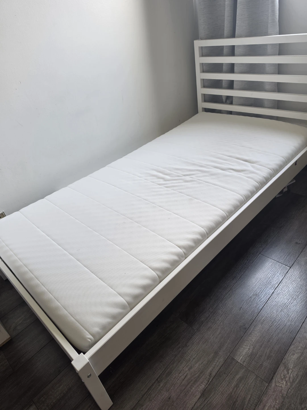 IKEA Single Bed Frame with Mattress