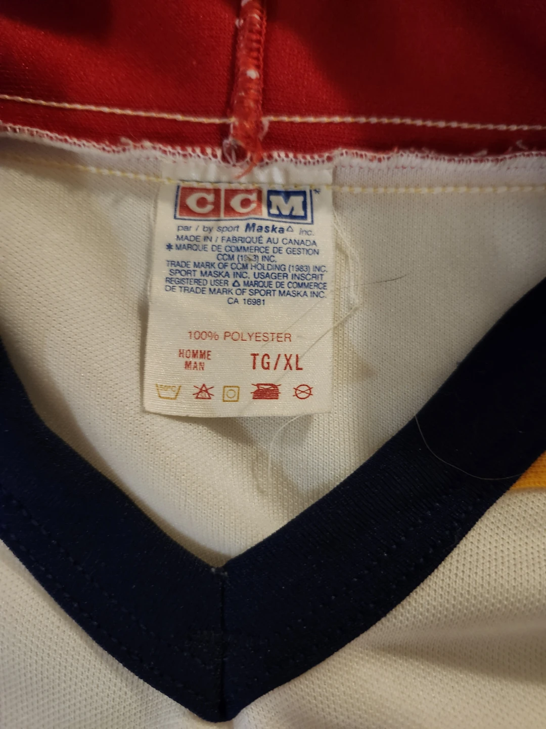 Vintage Florida Panthers CCM Hockey Jersey - photo 2