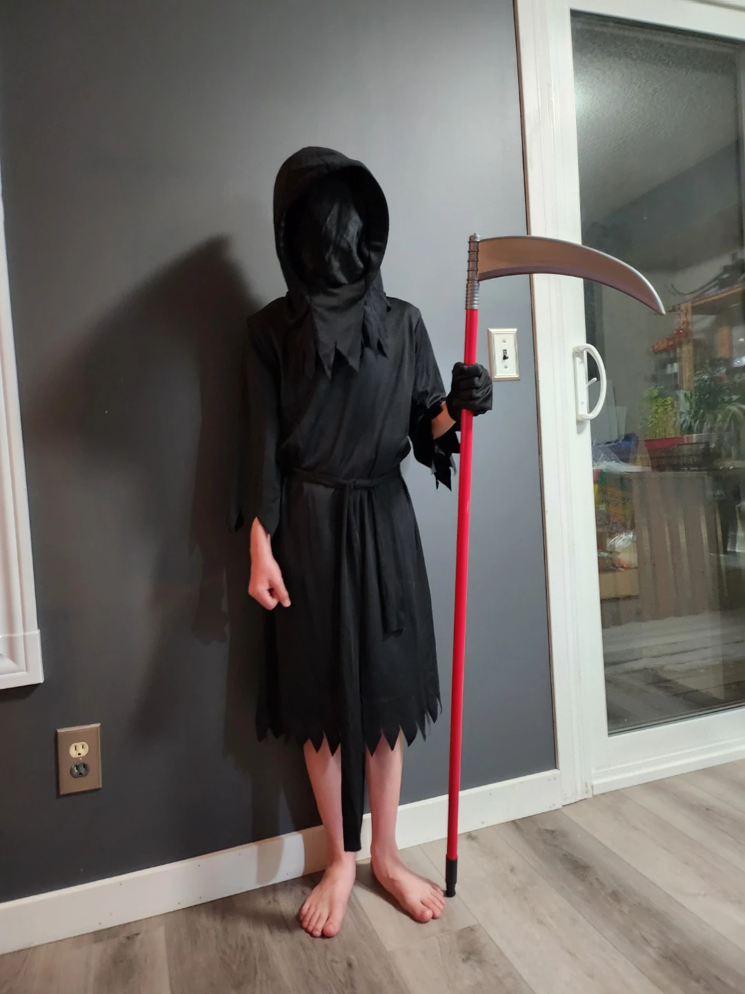 Kids Grim Reaper Costume Size- (Small 4-6) - photo 2