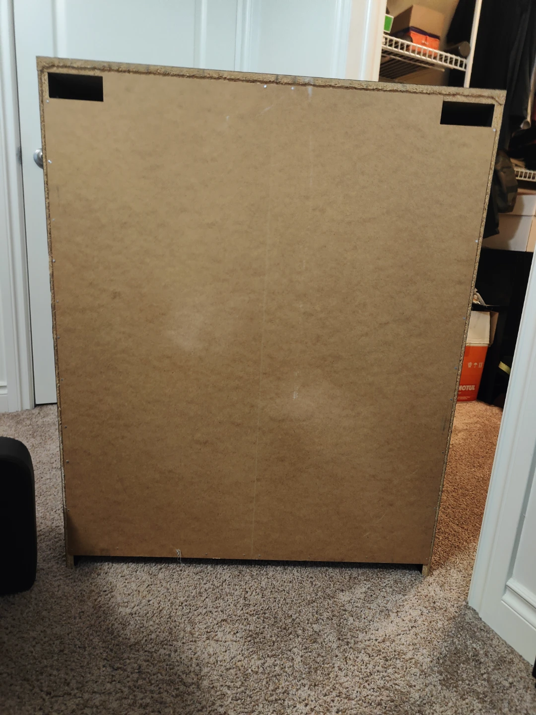 Black 4-Drawer Dresser - photo 2
