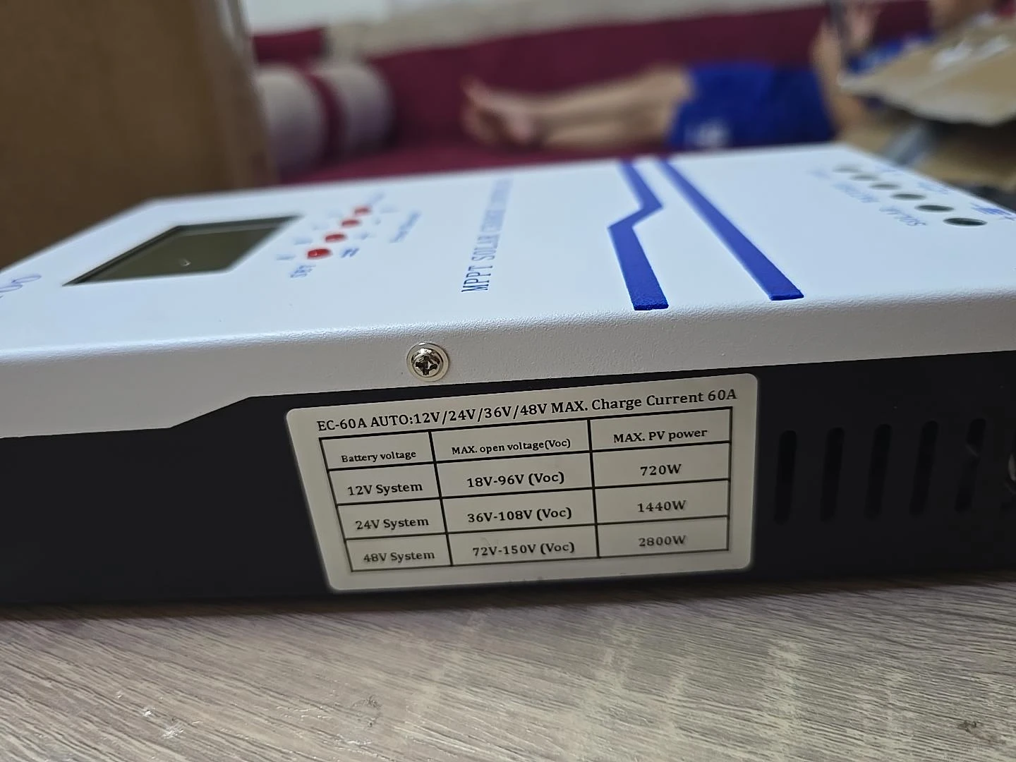 OOYCYOO 60A MPPT Solar Charge Controller - photo 4