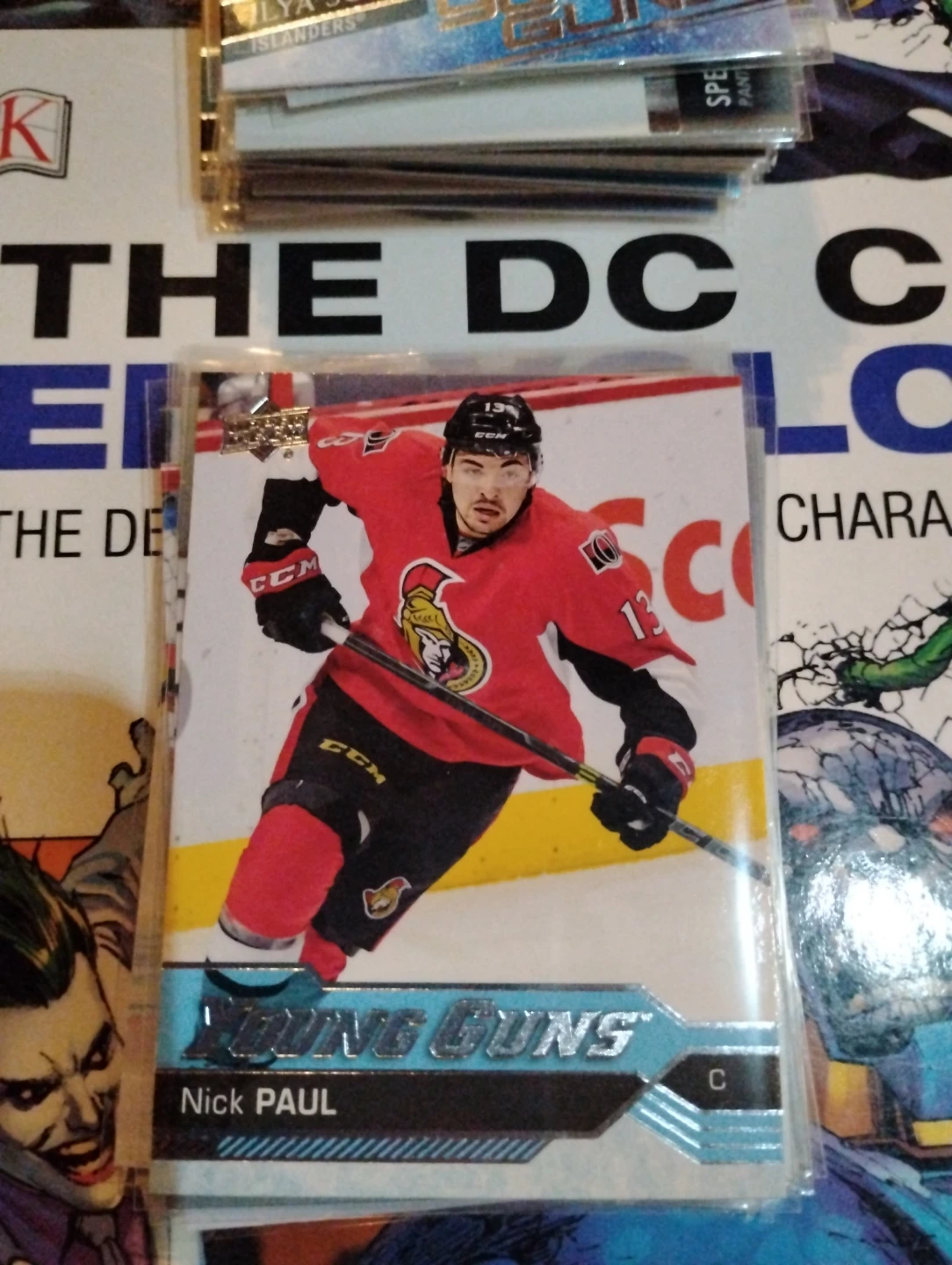 Nick Paul Young Guns Hockey Card