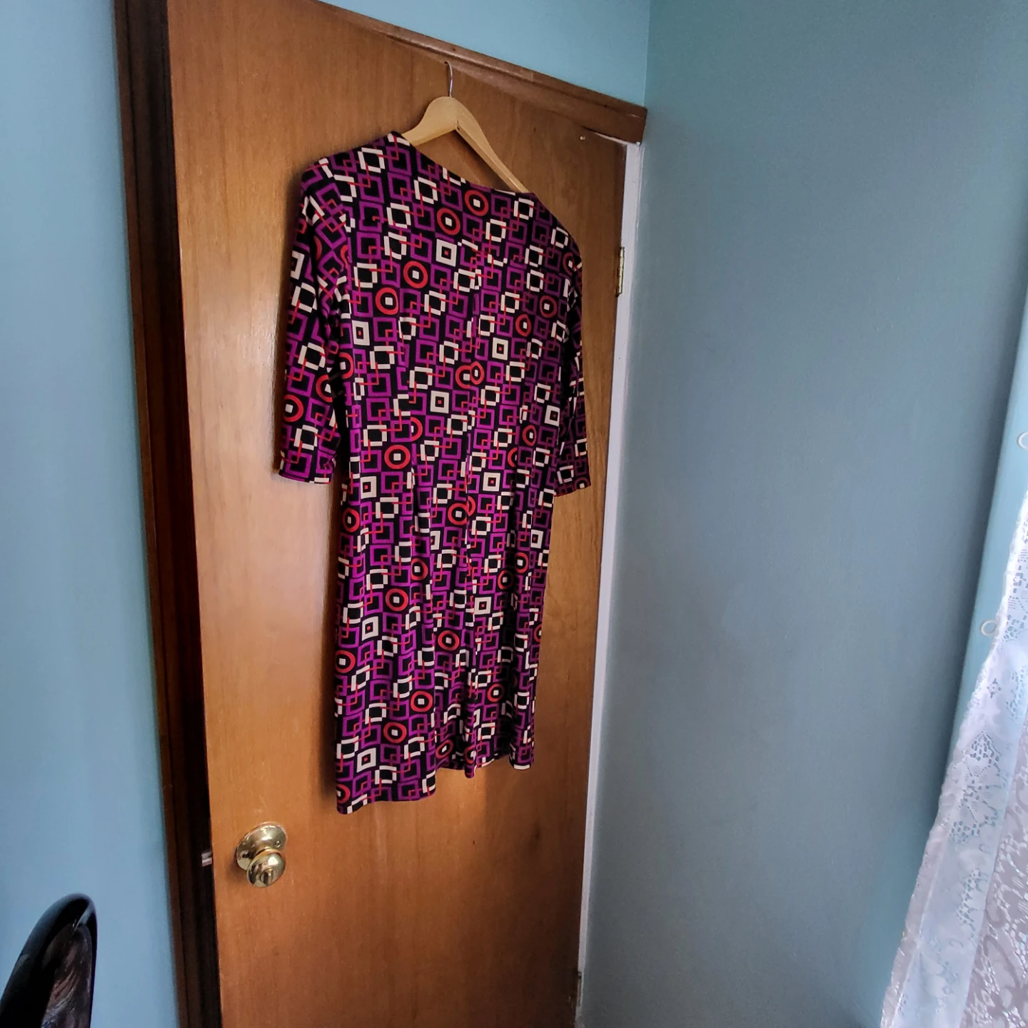 Robbie Bee Geometric Print Dress PXL - photo 2