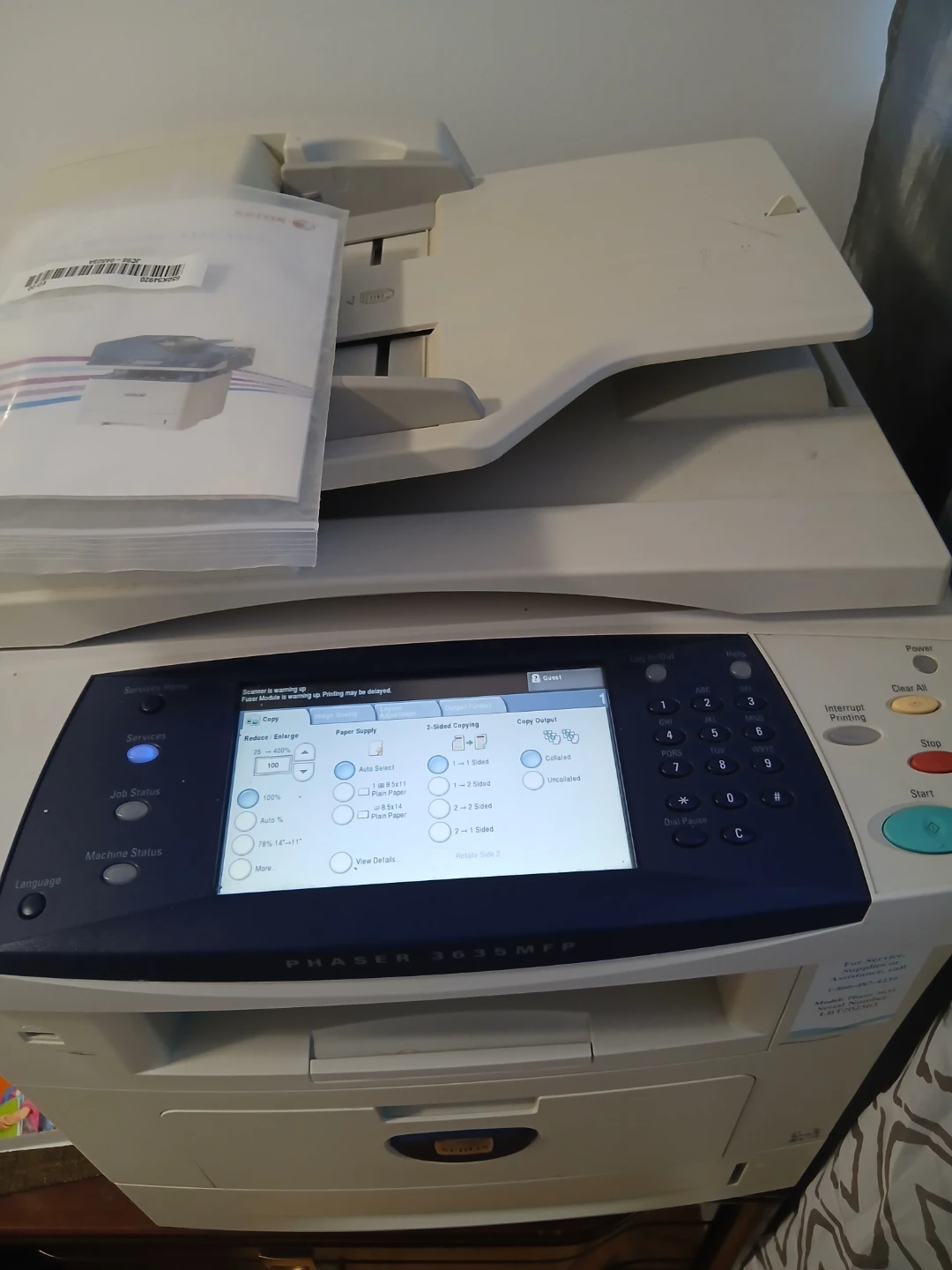 Xerox Phaser 3635 MFP Multifunction Printer