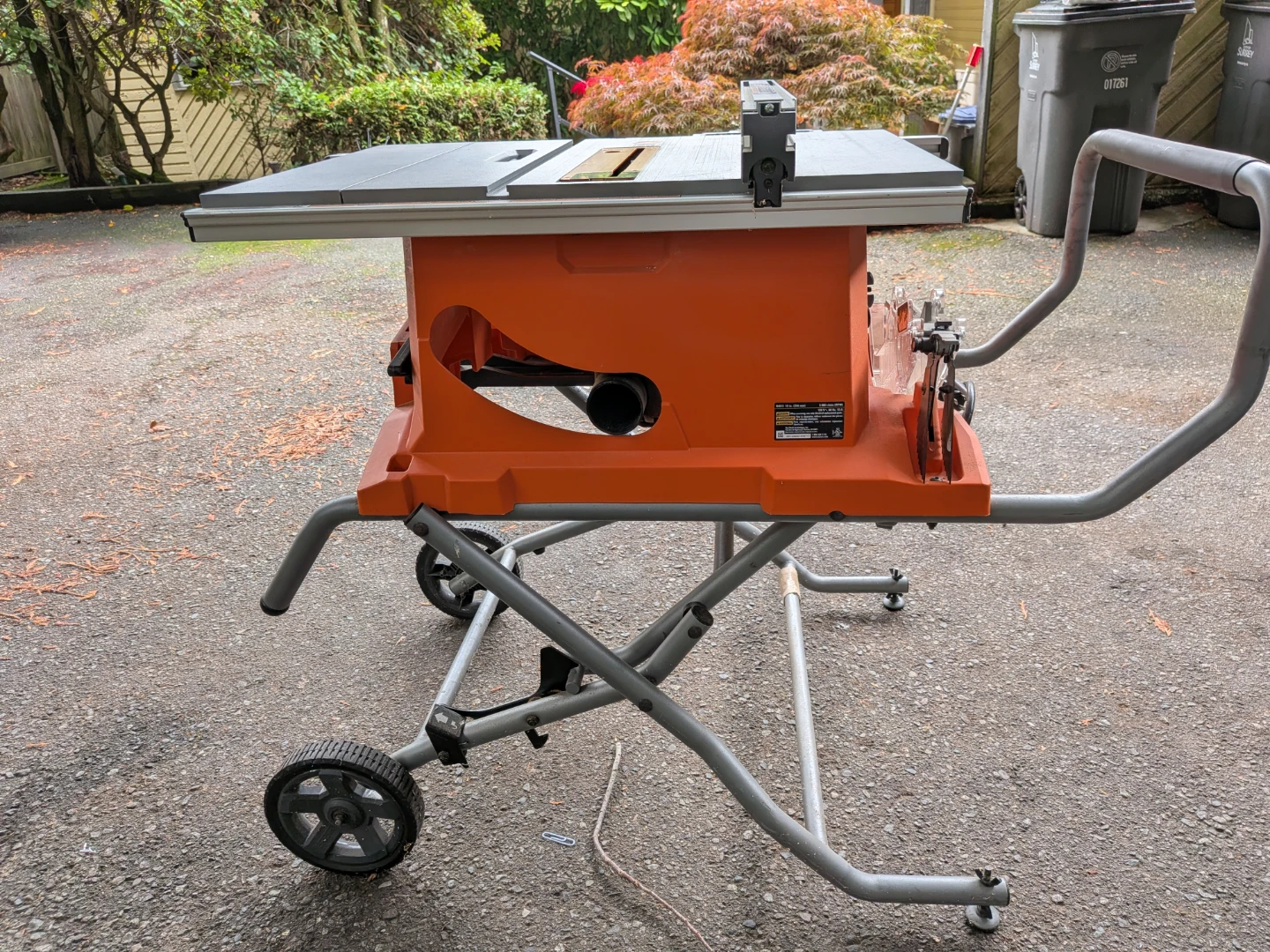 Ridgid Portable Table Saw - photo 4