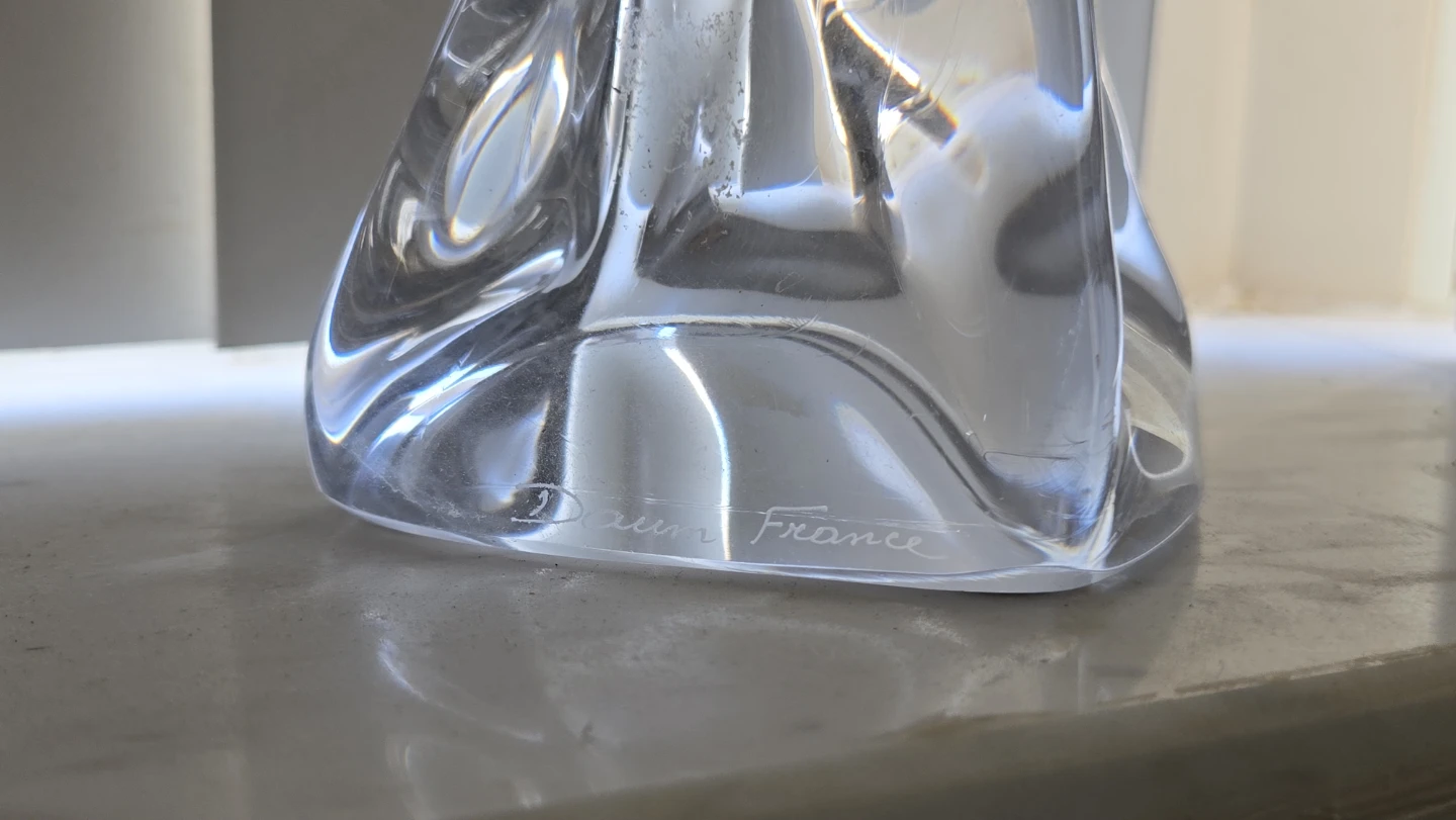 Daum France Crystal Sailboat Sculpture - photo 2