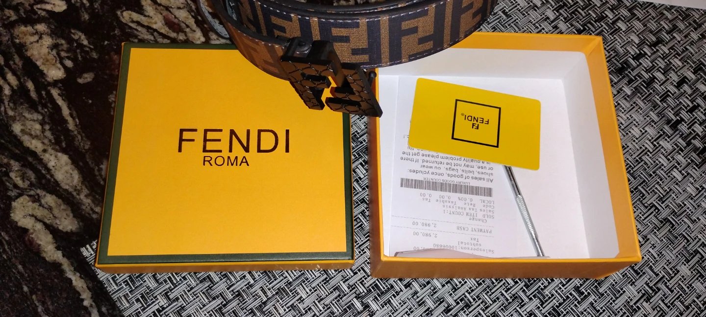 Fendi FF Logo Belt - photo 3