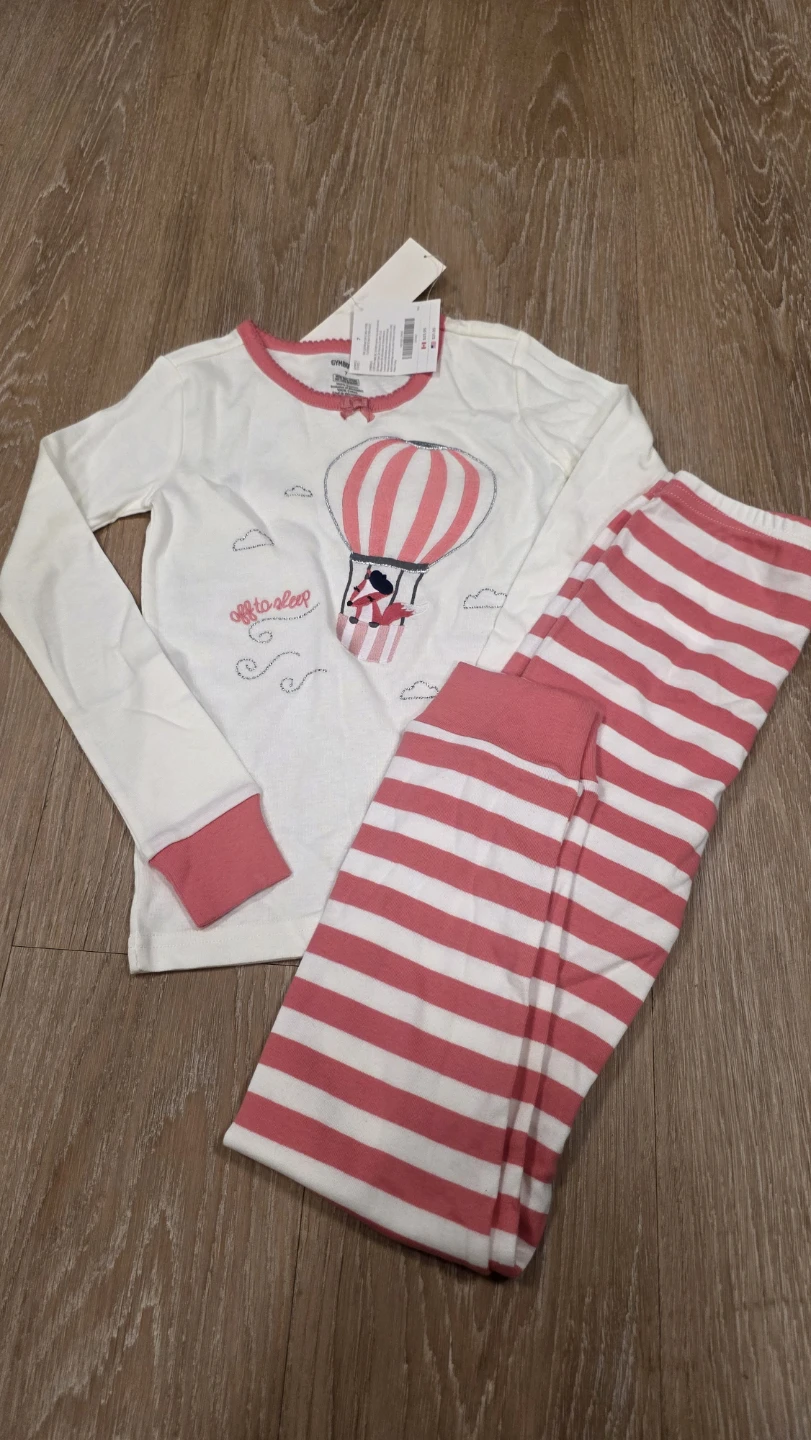 Gymboree Girls Size 7 Pajama Set