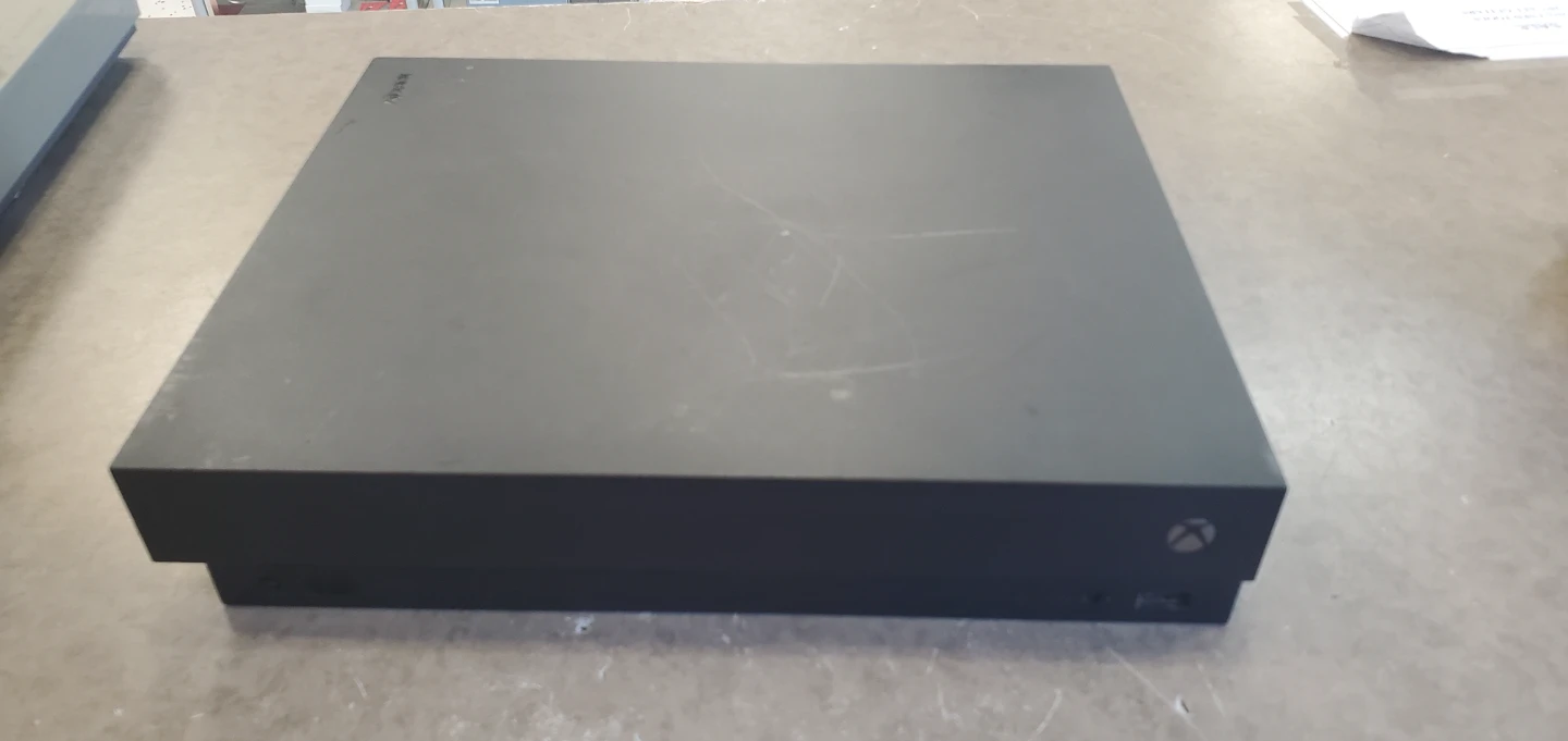 Xbox One X Console with Controller and Games