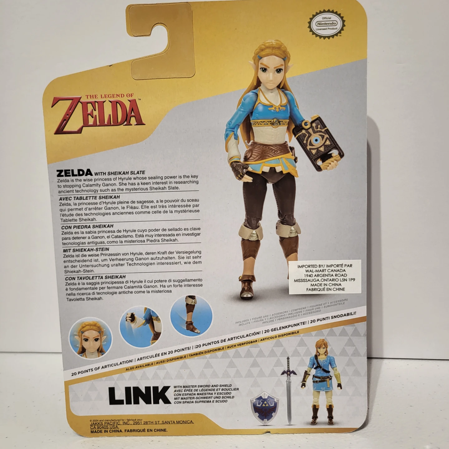 The Legend of Zelda Zelda Figure with Sheikah Slate - photo 2