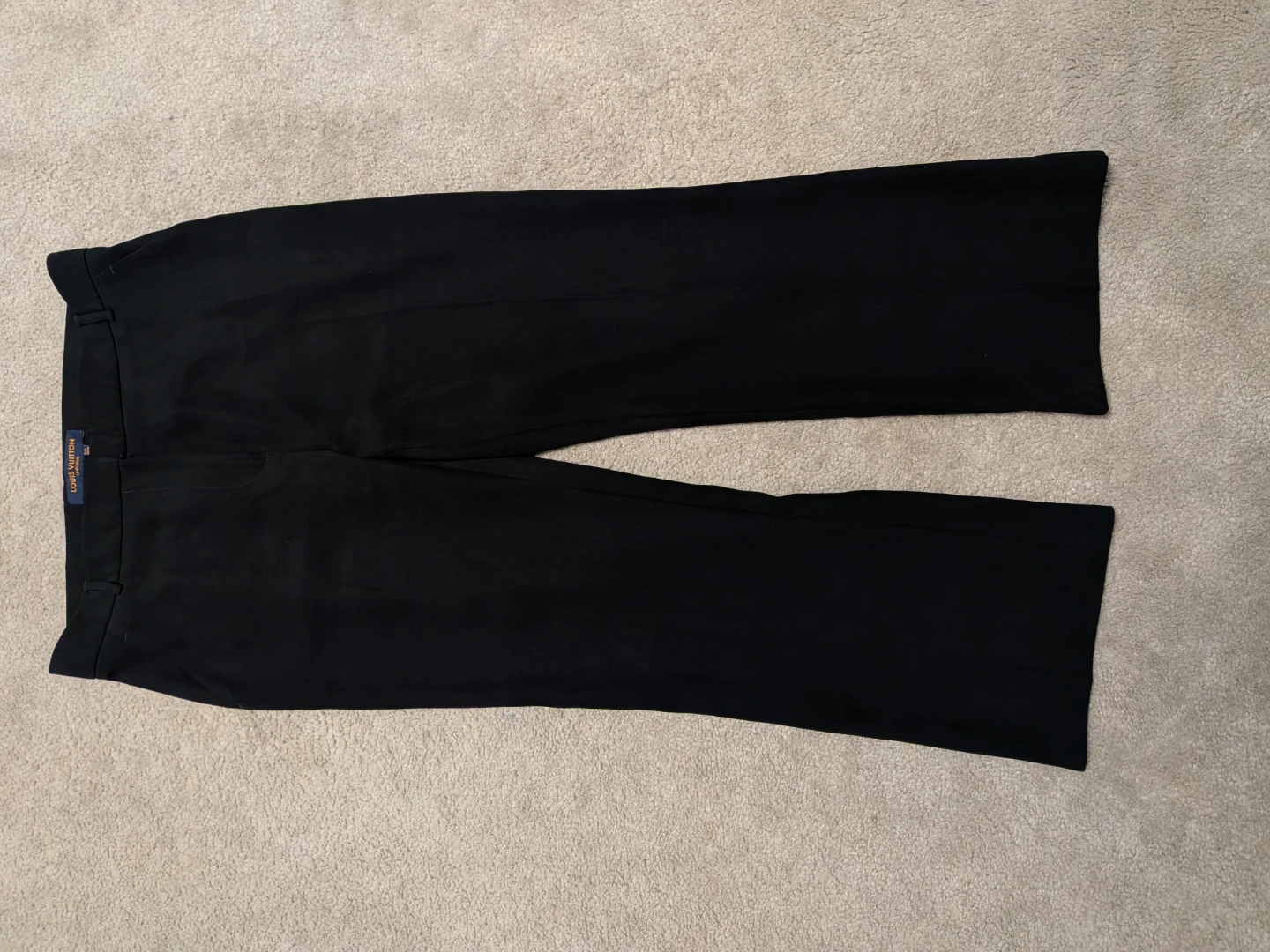 Louis Vuitton Uniforms Black Trousers