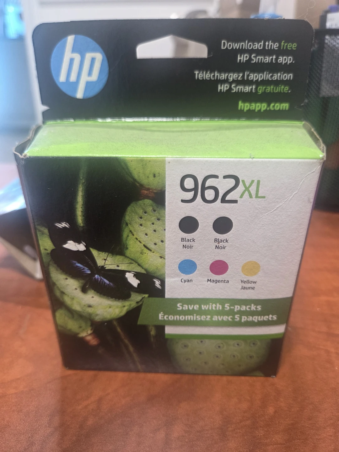 HP 962XL Ink Cartridge 5-Pack
